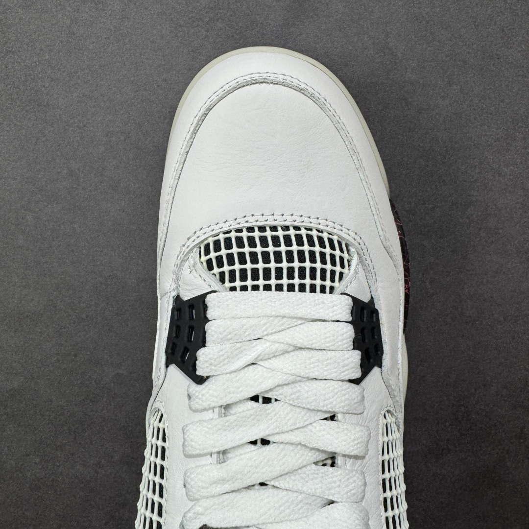 图片[7]-【GQ福利版】Air Jordan AJ4 全头层 外贸尾单 零售圈做工 抵债套现 原纸板楦头开发 定制优质皮料 完美鞋型匹配公司货 正确TPU鞋舌锁扣 最新原厂底模 大底卡色咬花完美 鞋柜必备鞋款 尺码：40 40.5 41 42 42.5 43 44 44.5 45 46 47.5-选品中心