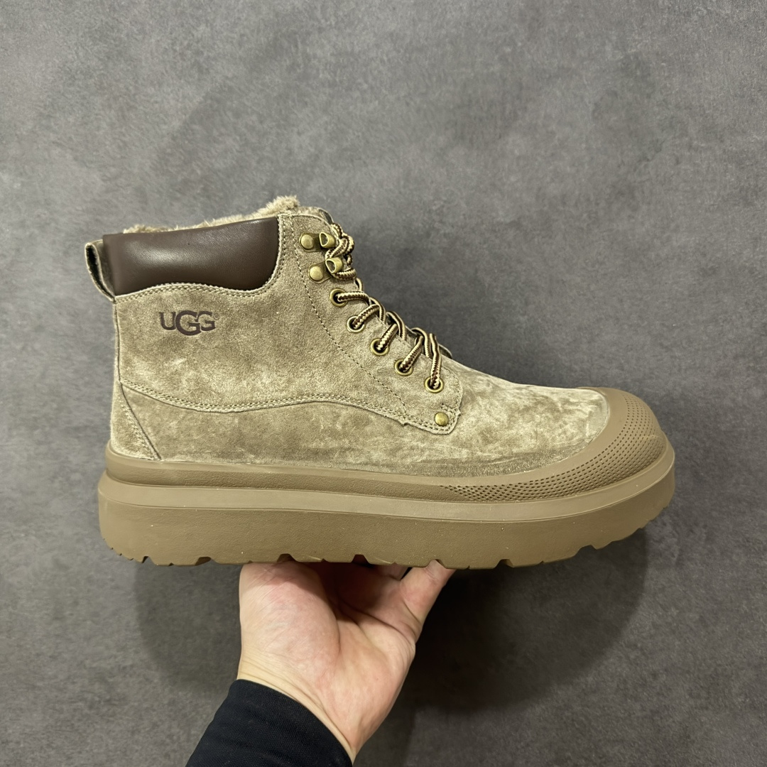 【广东纯原】UGG秋冬新品Tasman Weather Hybrid 塔斯曼混合系列轻量休闲鞋（毛绒一体内里 保暖锁热）秋冬必备 户外中帮男士休闲鞋雪地靴马丁靴系列 广东大厂品质 秋冬新款 时尚潮流搭配 面料釆用意大利进口磨砂牛皮 全鞋真牛皮材料 大底到五金都是代工厂原材料制作 好货不杀猪 首单质量严格把控 全套官网统一包装 今年冬季防寒户外专用产品 日常随意搭配 型男必备‼ 货号：U6335M 尺码：39-44-选品中心