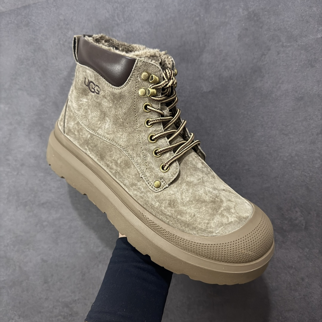 图片[3]-【广东纯原】UGG秋冬新品Tasman Weather Hybrid 塔斯曼混合系列轻量休闲鞋（毛绒一体内里 保暖锁热）秋冬必备 户外中帮男士休闲鞋雪地靴马丁靴系列 广东大厂品质 秋冬新款 时尚潮流搭配 面料釆用意大利进口磨砂牛皮 全鞋真牛皮材料 大底到五金都是代工厂原材料制作 好货不杀猪 首单质量严格把控 全套官网统一包装 今年冬季防寒户外专用产品 日常随意搭配 型男必备‼ 货号：U6335M 尺码：39-44-选品中心