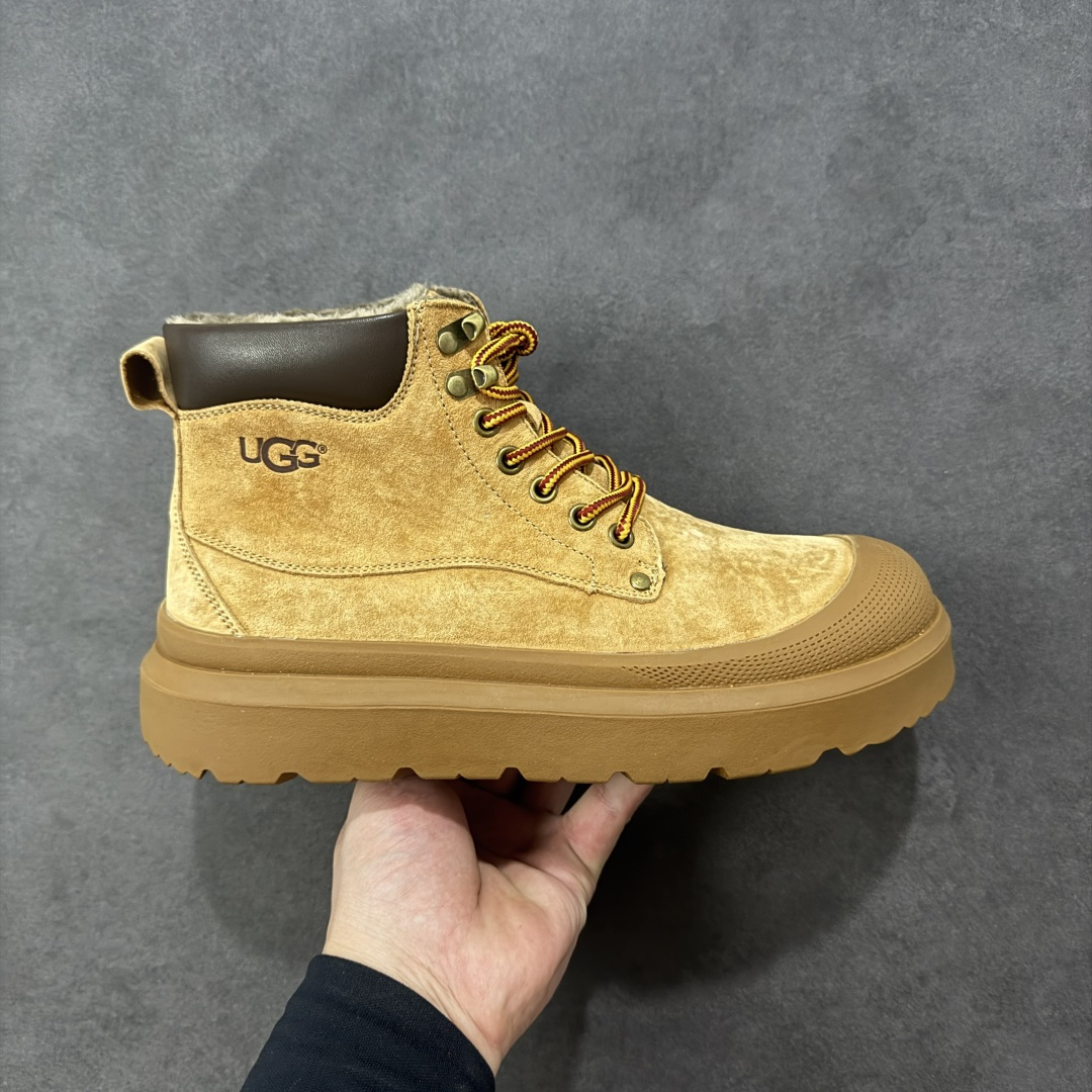 【广东纯原】UGG秋冬新品Tasman Weather Hybrid 塔斯曼混合系列轻量休闲鞋（毛绒一体内里 保暖锁热）秋冬必备 户外中帮男士休闲鞋雪地靴马丁靴系列 广东大厂品质 秋冬新款 时尚潮流搭配 面料釆用意大利进口磨砂牛皮 全鞋真牛皮材料 大底到五金都是代工厂原材料制作 好货不杀猪 首单质量严格把控 全套官网统一包装 今年冬季防寒户外专用产品 日常随意搭配 型男必备‼ 货号：U6335M 尺码：39-44-选品中心