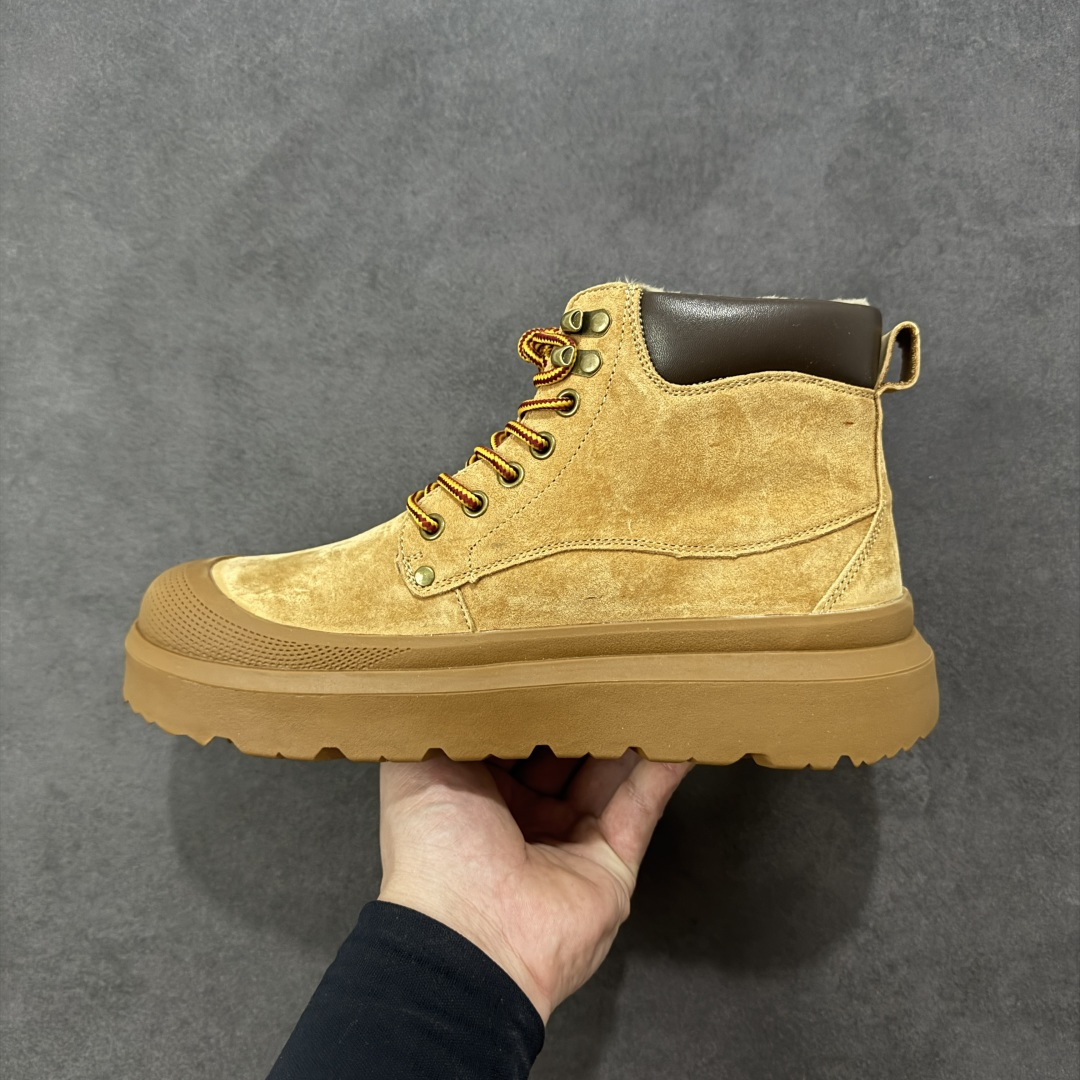 图片[2]-【广东纯原】UGG秋冬新品Tasman Weather Hybrid 塔斯曼混合系列轻量休闲鞋（毛绒一体内里 保暖锁热）秋冬必备 户外中帮男士休闲鞋雪地靴马丁靴系列 广东大厂品质 秋冬新款 时尚潮流搭配 面料釆用意大利进口磨砂牛皮 全鞋真牛皮材料 大底到五金都是代工厂原材料制作 好货不杀猪 首单质量严格把控 全套官网统一包装 今年冬季防寒户外专用产品 日常随意搭配 型男必备‼ 货号：U6335M 尺码：39-44-选品中心