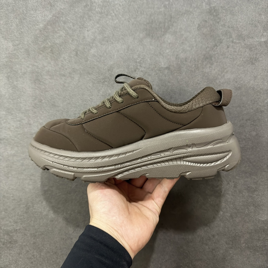 图片[2]-【公司级】HOKA BONDI B3LS MARNI 复古舒适防滑耐磨 低帮 山地户外跑步鞋 特别研发使用性能独特的几何形跑鞋中底 此种鞋底更厚 更高 回弹性也更好 除了卓越的缓冲性能 各种阶段的跑者带来更具动感 更加稳定的跑步体验 货号：1170631 尺码：36 36.5 37.5 38 38.5 39 40 40.5 41 42 42.5 43 44 45 编码：AMB270280-选品中心