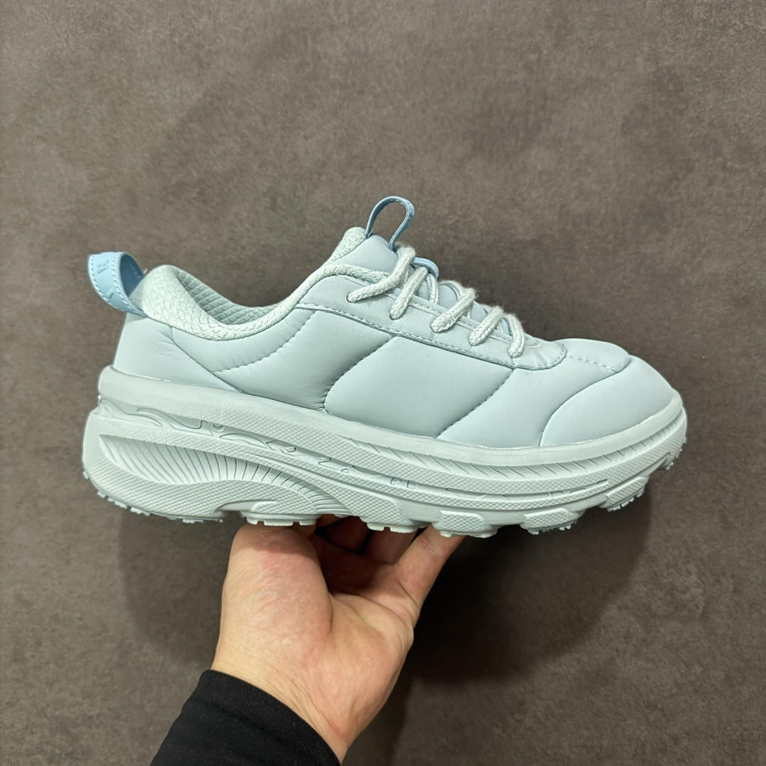 【公司级】HOKA BONDI B3LS MARNI 复古舒适防滑耐磨 低帮 山地户外跑步鞋 特别研发使用性能独特的几何形跑鞋中底 此种鞋底更厚 更高 回弹性也更好 除了卓越的缓冲性能 各种阶段的跑者带来更具动感 更加稳定的跑步体验 货号:1170631 尺码:36 36.5 37.5 38 38.5 39 40 40.5 41 42 42.5 43 44 45 编码:AMB270280-选品中心