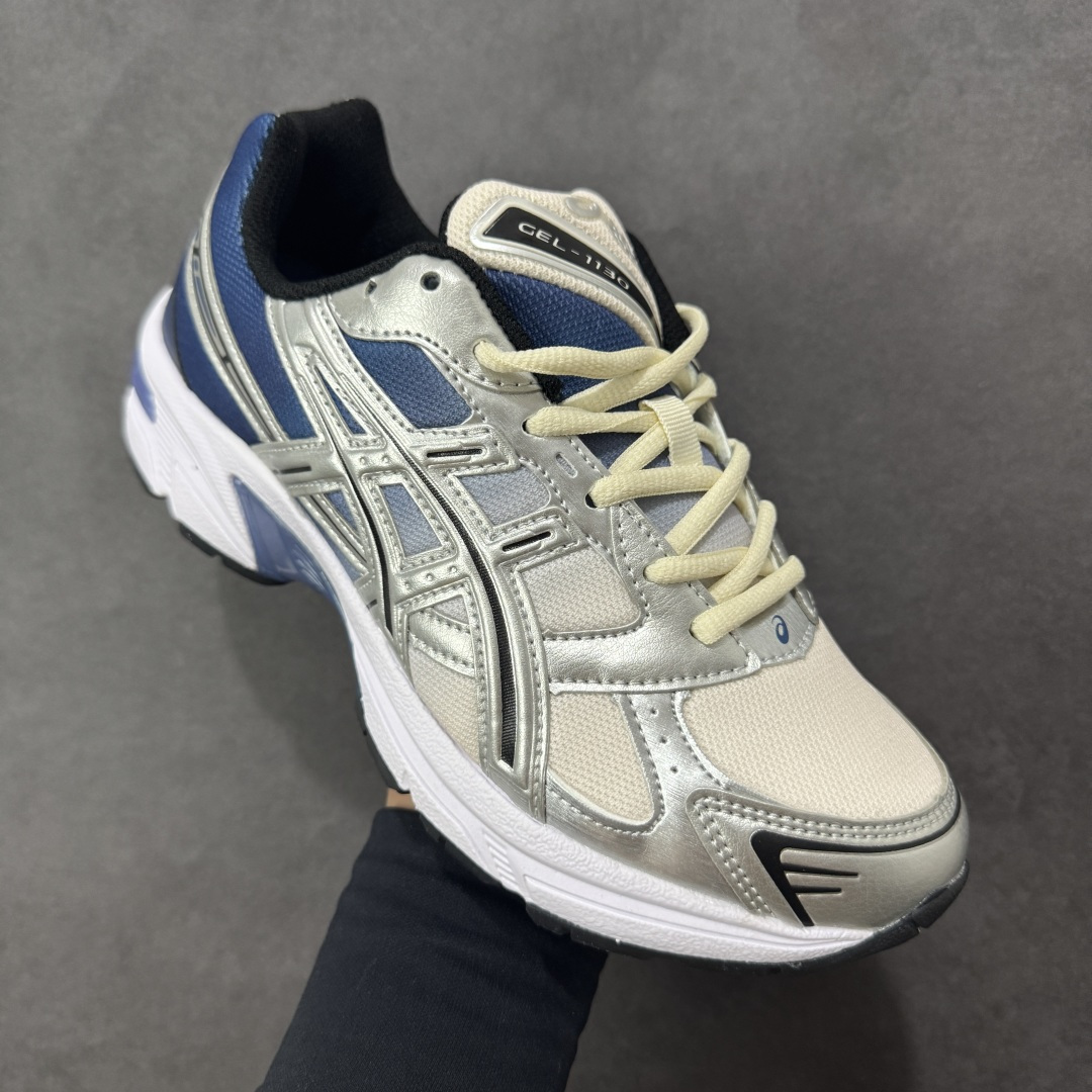 图片[3]-【公司级】Asics Tiger GEL-1130 亚瑟士户外风低帮休闲运动跑步鞋 1203A784-100 #鞋款选用网眼与皮革相接，复古而富有层次感。Ortholite 鞋垫+搭载着 GEL 缓震胶的鞋底，同时辅以耐磨大底提供良好抓地力。 复古美学入门代表作，重现2000年代后期的复古美学。 尺码：36-45（半） 编码：AMB220230-选品中心