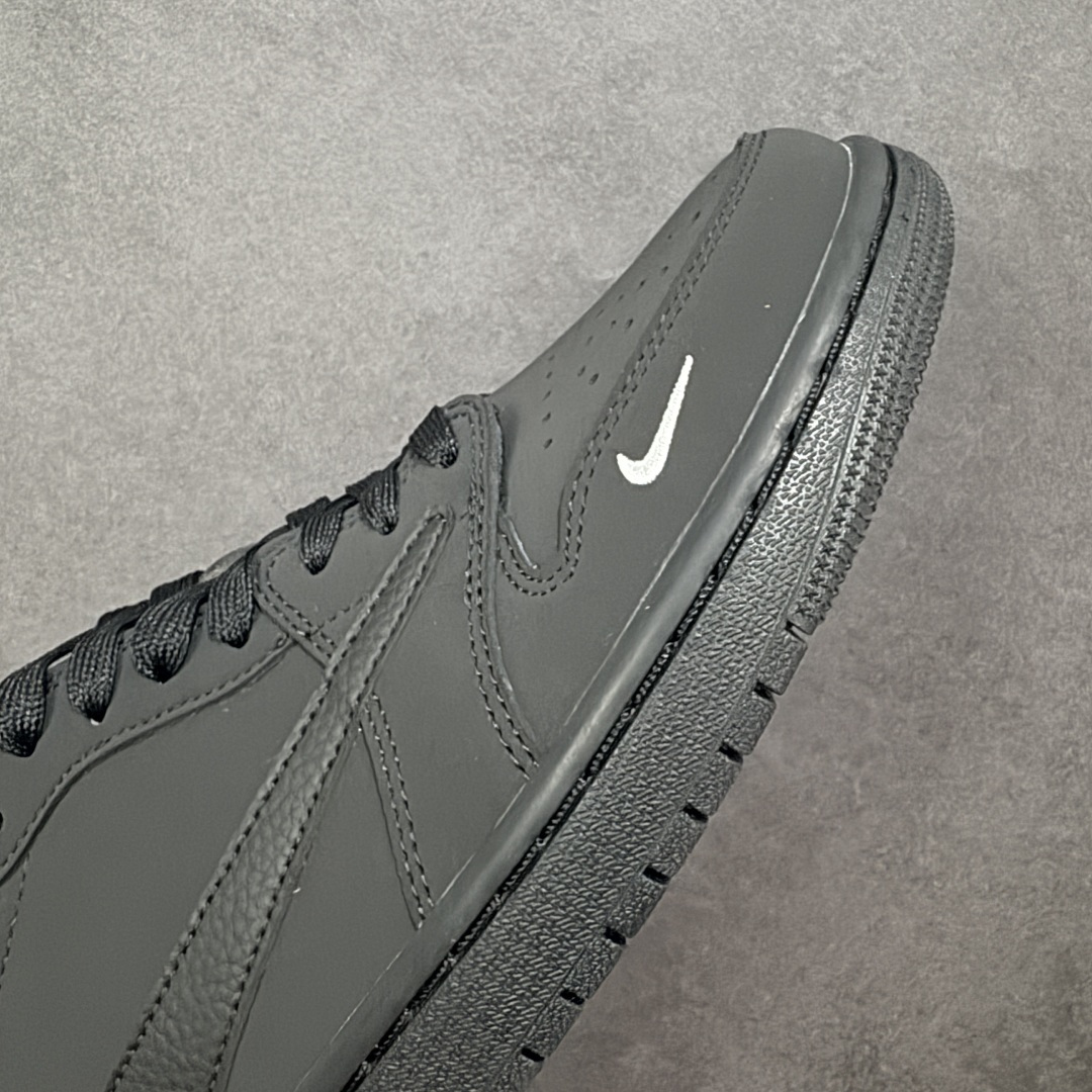 图片[5]-【定制版】Nike Air Jordan 1 x Travis Scott AJ1倒勾 乔一倒钩 ‘DIY’定制 耐克 低帮文化篮球鞋 完美品质出货 细节如图所示 鞋面切割工整 冲孔整齐干净 中底拉帮线 整体清洁度非常好 货号：AC1808-190 尺码：36 36.5 37.5 38 38.5 39 40 40.5 41 42 42.5 43 44 45 编码：HXSB330340-选品中心