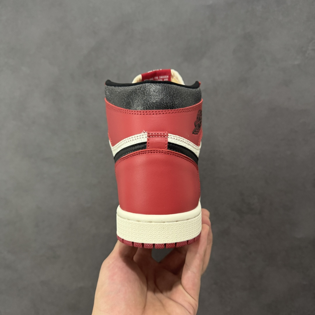 图片[4]-【头层BC版】Nike Air Jordan aj1 Retro High OG 复古芝加哥 百搭休闲文化运动篮球鞋 口碑AJ大厂出品 全系列原楦原纸板开发 原厂头层皮料加持 原厂定型后跟完美效果 裁片超高清洁度 针车 细节到位 性价比十足💪🏻 货号：DZ5485-612 尺码：40-47.5（半）-选品中心