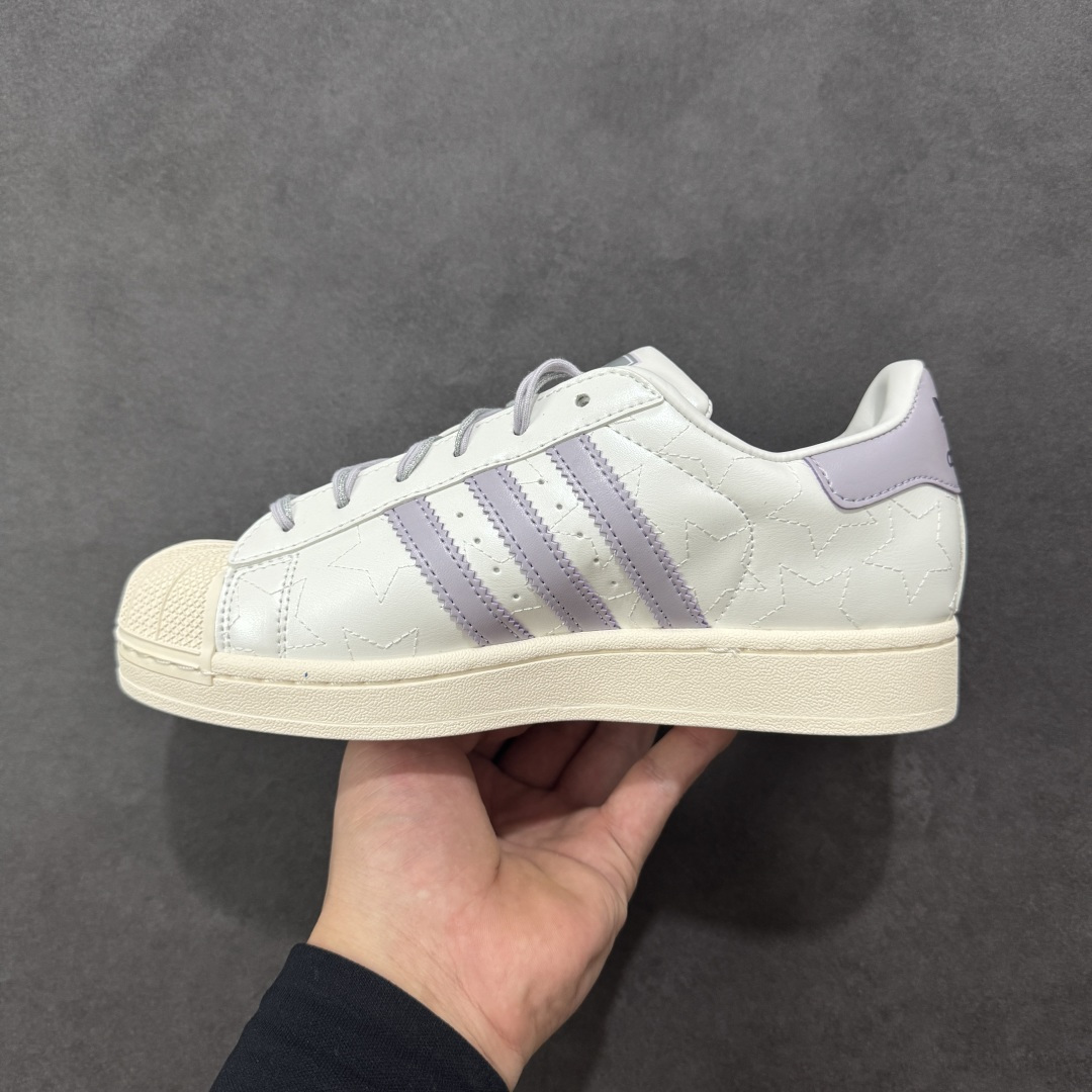 图片[2]-【GX版本】Adidas Originals Superstar II全新配色 贝壳头休闲板鞋 独家控货 平台正单 全鞋百分百原材料 全鞋电脑针车 Logo针车间距针数原版一致 皮料切割冲裁零瑕疵 原鞋一致含胶量大底 原盒中文内外标 大几率过验 不对比市面只对比原鞋 只服务最高端市场 货号：JR6984 尺码：35-40-选品中心