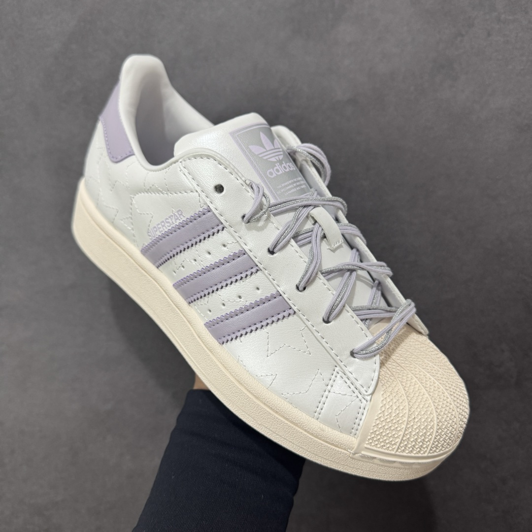 图片[3]-【GX版本】Adidas Originals Superstar II全新配色 贝壳头休闲板鞋 独家控货 平台正单 全鞋百分百原材料 全鞋电脑针车 Logo针车间距针数原版一致 皮料切割冲裁零瑕疵 原鞋一致含胶量大底 原盒中文内外标 大几率过验 不对比市面只对比原鞋 只服务最高端市场 货号：JR6984 尺码：35-40-选品中心