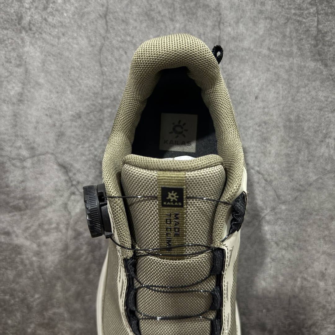 图片[8]-【Top纯原】凯乐石KAILAS 界山GTX BOA 户外运动 防滑耐磨防水 低帮 登山徒步鞋 男女款 正确大底区别市场公版错误字体底 正确细节 gtx防水鞋面 价格合理不杀猪！ KAILAS凯乐石品牌是全球三大全系攀登品牌之一，于2003年创立于中国广州，致力于为有攀登梦想的户外运动员及爱好者，研发制造功能性专业装备，满足他们在极限环境下安全舒适的需求，凯乐石专注于科技面料的开发及专业功能设计，产品线覆盖登山、攀岩、徒步、越野跑山、露营、旅行等多项户外运动，通过运动员的测试反馈，不断进化迭代，产品荣获国内外大奖71座，发明专利21个，更突破性的自主研发攀登器械，打造出中国的攀登硬实力 尺码：36-45含半码-选品中心