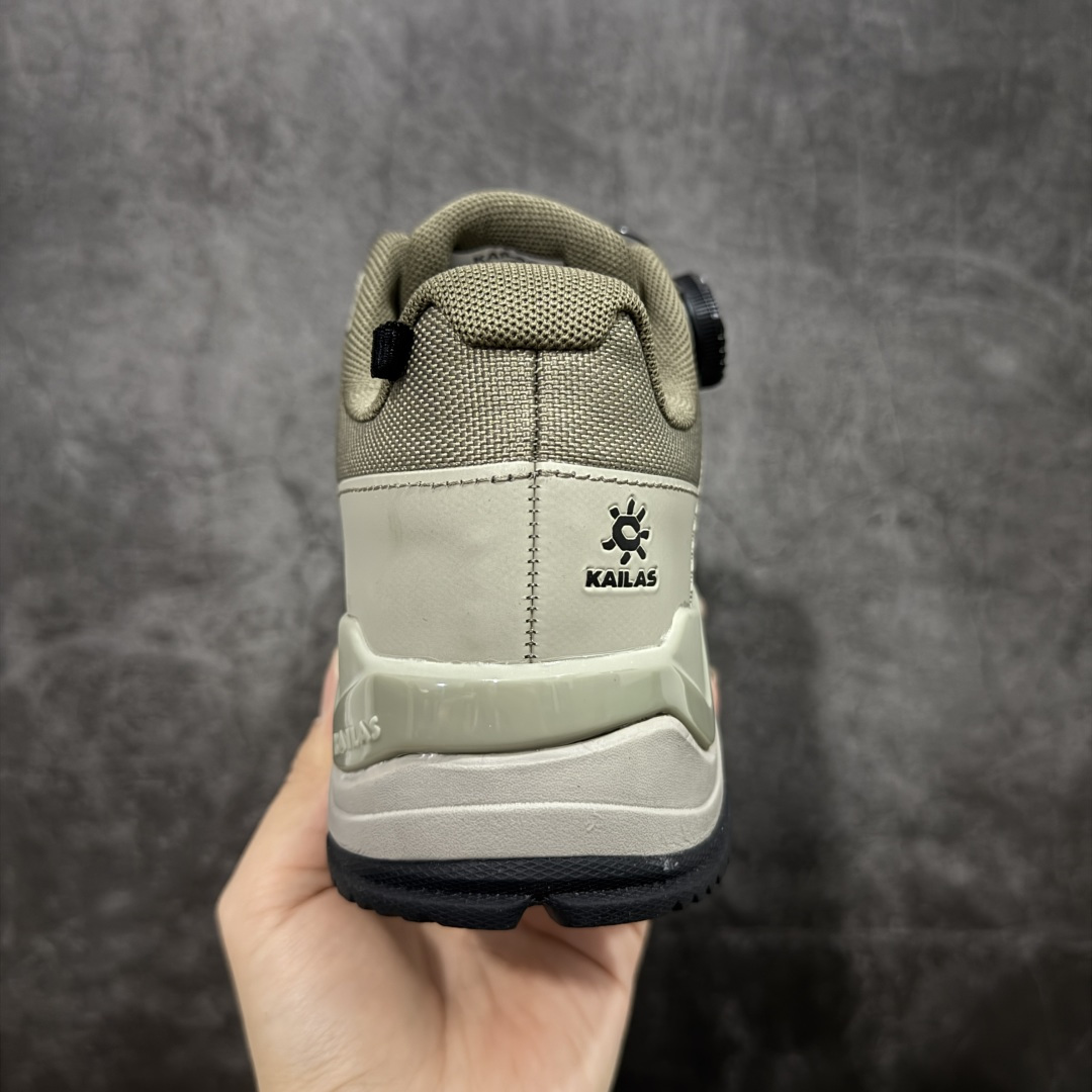 图片[4]-【Top纯原】凯乐石KAILAS 界山GTX BOA 户外运动 防滑耐磨防水 低帮 登山徒步鞋 男女款 正确大底区别市场公版错误字体底 正确细节 gtx防水鞋面 价格合理不杀猪！ KAILAS凯乐石品牌是全球三大全系攀登品牌之一，于2003年创立于中国广州，致力于为有攀登梦想的户外运动员及爱好者，研发制造功能性专业装备，满足他们在极限环境下安全舒适的需求，凯乐石专注于科技面料的开发及专业功能设计，产品线覆盖登山、攀岩、徒步、越野跑山、露营、旅行等多项户外运动，通过运动员的测试反馈，不断进化迭代，产品荣获国内外大奖71座，发明专利21个，更突破性的自主研发攀登器械，打造出中国的攀登硬实力 尺码：36-45含半码-选品中心