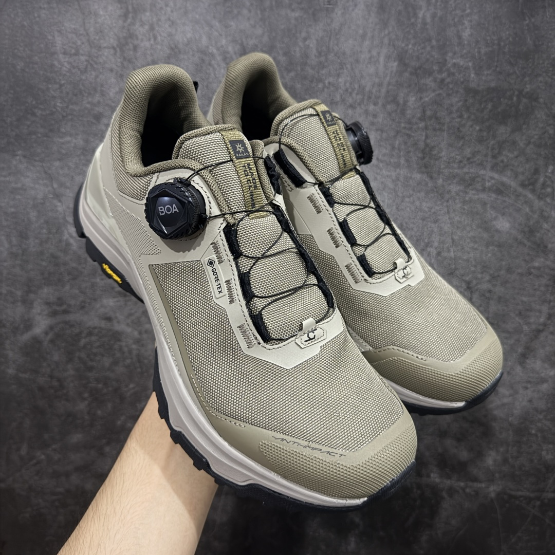 【Top纯原】凯乐石KAILAS 界山GTX BOA 户外运动 防滑耐磨防水 低帮 登山徒步鞋 男女款 正确大底区别市场公版错误字体底 正确细节 gtx防水鞋面 价格合理不杀猪！ KAILAS凯乐石品牌是全球三大全系攀登品牌之一，于2003年创立于中国广州，致力于为有攀登梦想的户外运动员及爱好者，研发制造功能性专业装备，满足他们在极限环境下安全舒适的需求，凯乐石专注于科技面料的开发及专业功能设计，产品线覆盖登山、攀岩、徒步、越野跑山、露营、旅行等多项户外运动，通过运动员的测试反馈，不断进化迭代，产品荣获国内外大奖71座，发明专利21个，更突破性的自主研发攀登器械，打造出中国的攀登硬实力 尺码：36-45含半码-选品中心