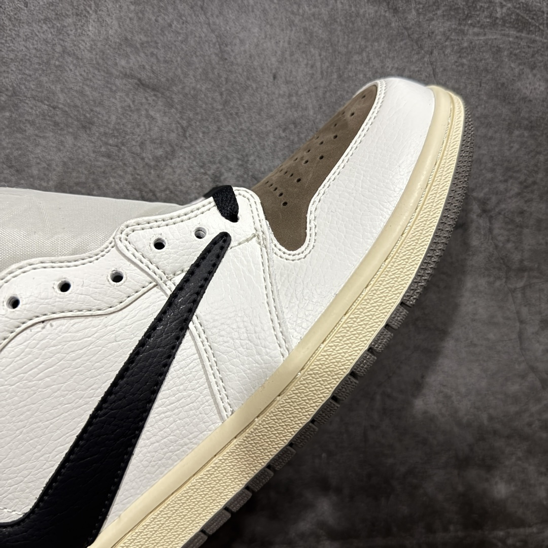 图片[6]-【清远TS版】Air Jordan aj1 Retro High OG x Travis Scott TS倒钩 AJ1高帮倒钩 百搭休闲文化运动篮球鞋CD4487-001 口碑AJ大厂出品 全系列原楦原纸板开发 原厂头层皮料加持 原厂定型后跟完美效果 裁片超高清洁度 针车 细节到位 性价比十足💪🏻 尺码：36-48.5（半）-选品中心