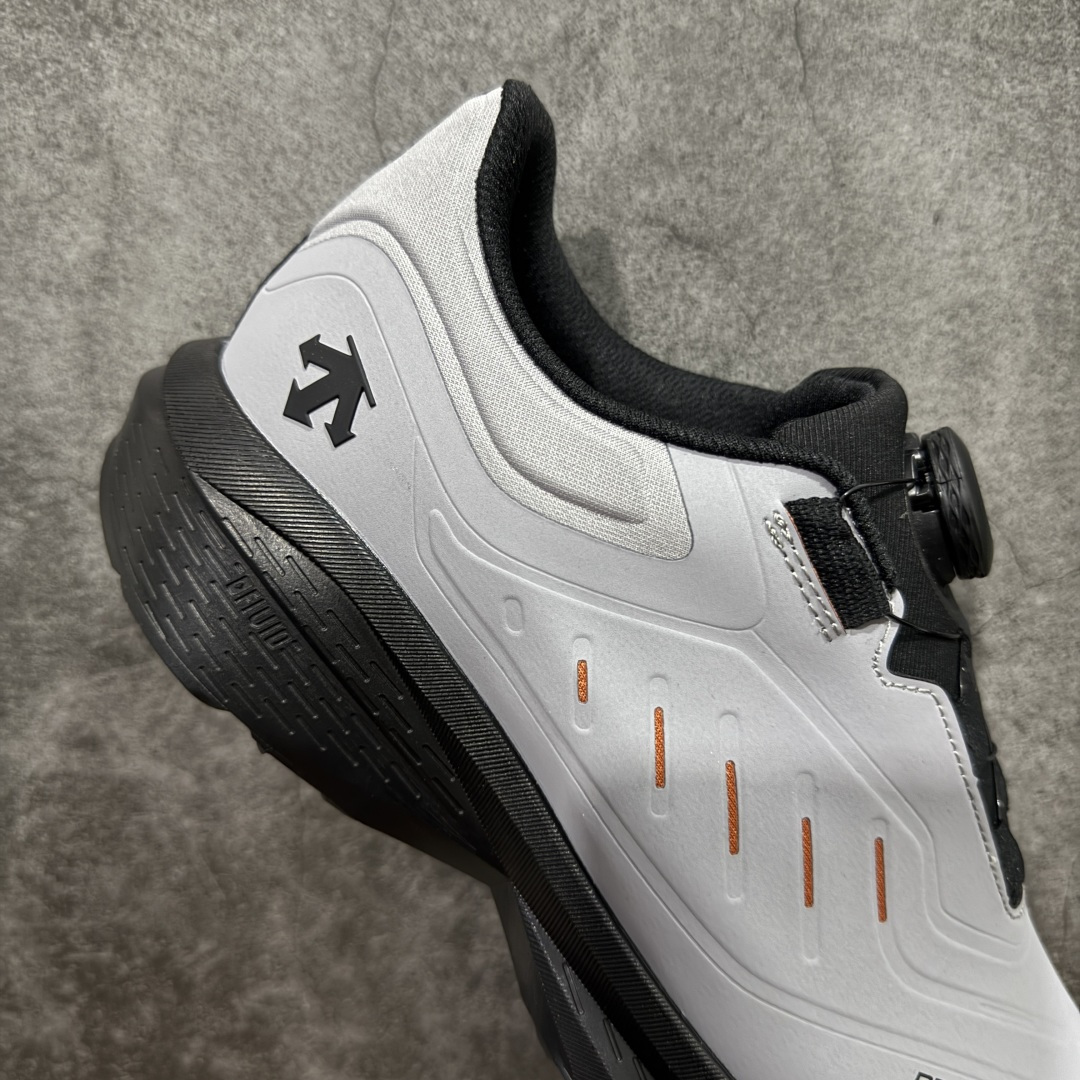 图片[7]-【莞产纯原】迪桑特DESCENTE RUNNING DFLUID流体鞋缓震BOA防水回弹支撑跑步鞋 男款 灰色 官方同步上架 适合技术路线单日徒步穿着 受到长途野外跑步鞋的启发 适合在变化的地形上进行快速轻快的徒步旅行穿着，舒适而有支撑性，使您充满信心。该设计与脚部融为一体，可最大限度地减少摩擦 尺码：39-45-选品中心