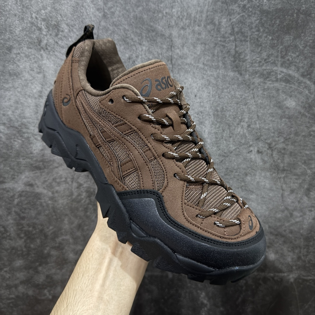 图片[3]-【纯原版】Asics Gel-PICKAX 亚瑟士运动休闲透气专业跑鞋 鞋面采用反绒皮与网布拼接 透气舒适兼具休闲时尚 结合简明的配色 展现品牌的传承 及引领复古流行的主题 虎爪造型的LOGO 鞋身稳定包裹系统 支撑鞋身 经典宽大鞋型配备防偏移设计 提升包裹性 穿着舒适 鞋面透气孔设计 提供透气性 尺码：36 37 37.5 38 39 39.5 40 40.5 41.5 42 42.5 43.5 44 45-选品中心