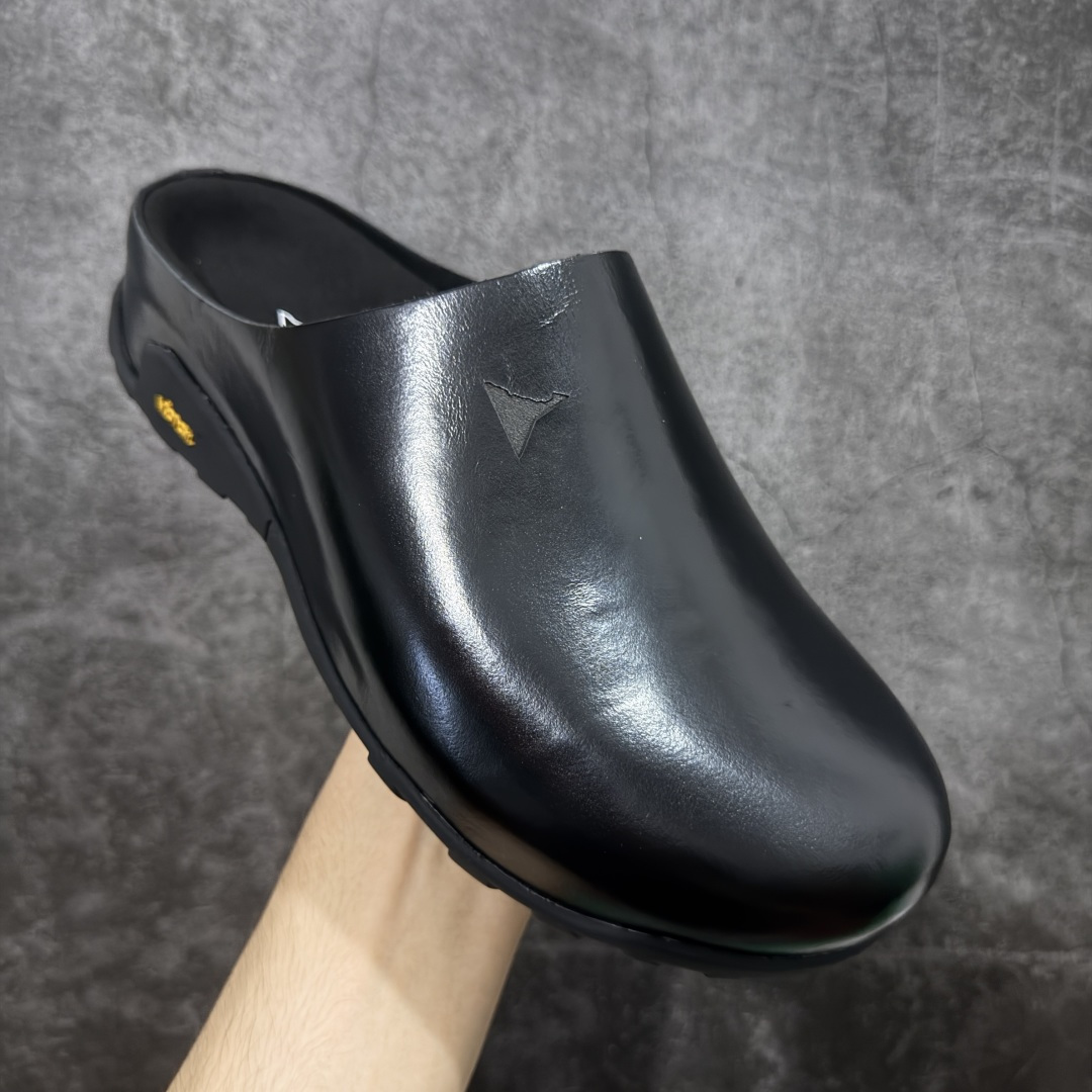 450 莞产纯原 Roa Fedaia包头拖鞋男秋季新款真皮软底透气时尚懒人半拖鞋