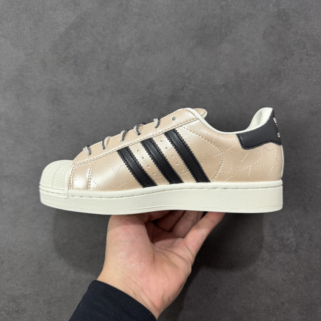 图片[2]-【GX版本】Adidas Originals Superstar II全新配色 贝壳头休闲板鞋 独家控货 平台正单 全鞋百分百原材料 全鞋电脑针车 Logo针车间距针数原版一致 皮料切割冲裁零瑕疵 原鞋一致含胶量大底 原盒中文内外标 大几率过验 不对比市面只对比原鞋 只服务最高端市场 货号：JR6985 尺码：35-45-选品中心
