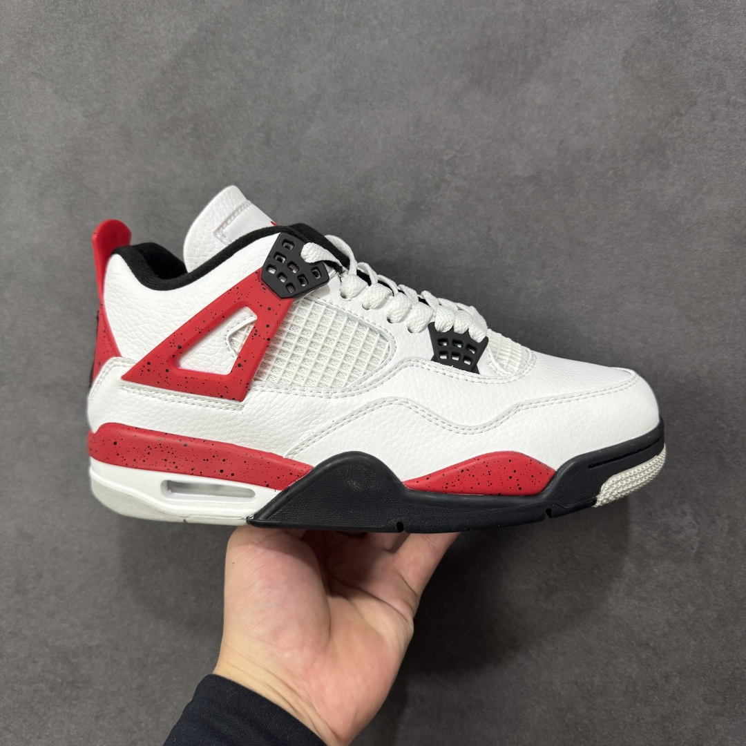 图片[3]-【公司级特价】Air Jordan 4 Retro AJ4 原鞋开发原楦原纸板同源开发 完美呈现乔4的版型 内侧正确双色网格 还原细节 原厂皮料 正确气垫颜色 正确网格工艺 正确拉帮工艺 全鞋原装材料制作 原档案原模具打造 支持全方位与正品对比 尺码：36-44 编码：MXA180190-选品中心