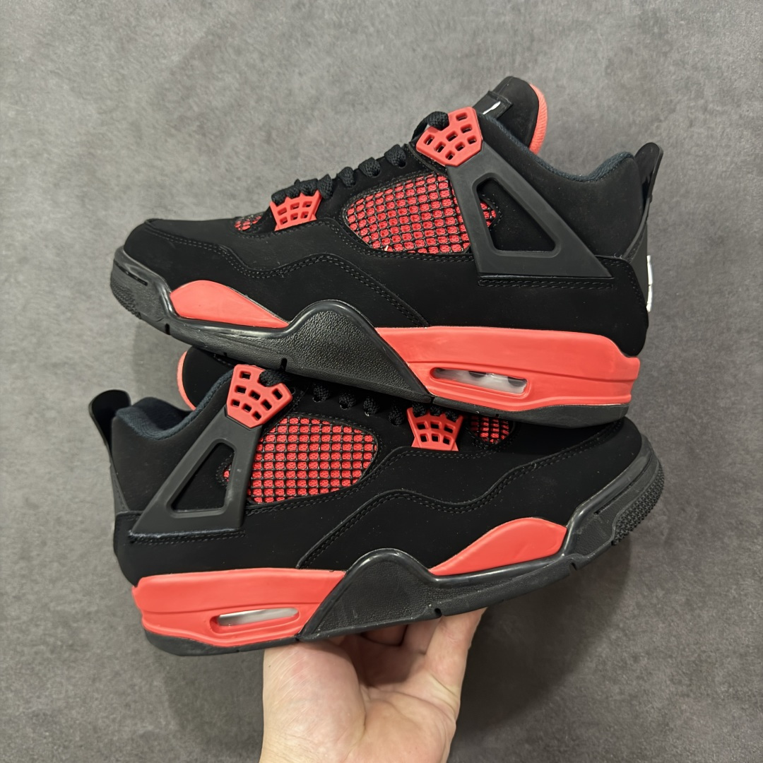图片[5]-【公司级特价】Air Jordan 4 Retro AJ4 原鞋开发原楦原纸板同源开发 完美呈现乔4的版型 内侧正确双色网格 还原细节 原厂皮料 正确气垫颜色 正确网格工艺 正确拉帮工艺 全鞋原装材料制作 原档案原模具打造 支持全方位与正品对比 尺码：36-44 编码：MXA180190-选品中心