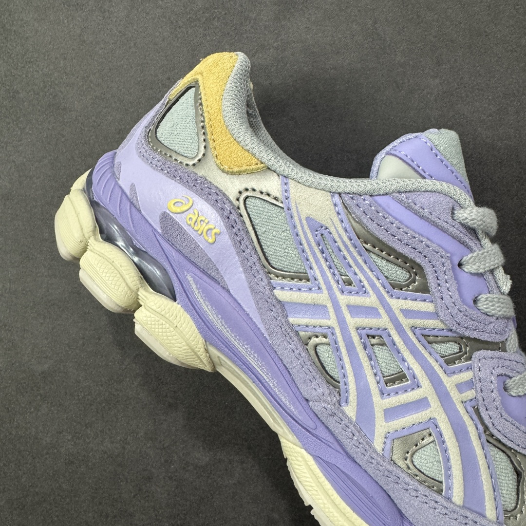 图片[6]-【公司级】Asics Gel-NYC复古单品 亚瑟士ASICSTIGER秋季新款休闲鞋 厚底街头运动休闲鞋 ASICS亚瑟士推出全新GEL-NYC，彰显纽约都市活力 这次的新系列融入了多个版本GEL的经典设计风格，广受好评。其设计灵感来源于GEL-NIMBUS 3,GEL-MC PLUS V 和 GEL-CUMULUS 16 这些往日经典鞋款。GEL-NYC使用GEL-CUMULUS 16鞋款的鞋楦设计,展现了独特的现代化美学。鞋底采用了轻质发泡材料,并在后跟和前掌处采用了ASICS亚瑟士核心科技——GEL缓震胶,赋予鞋款强大的缓冲性能,提供了更柔软舒适的穿着体验。而在原有设计的启发之上,此次鞋款采用更贴合当今潮流趋势的材料和创新技术,展现出纽约充满活力的都市精神。 尺码：36-45-选品中心
