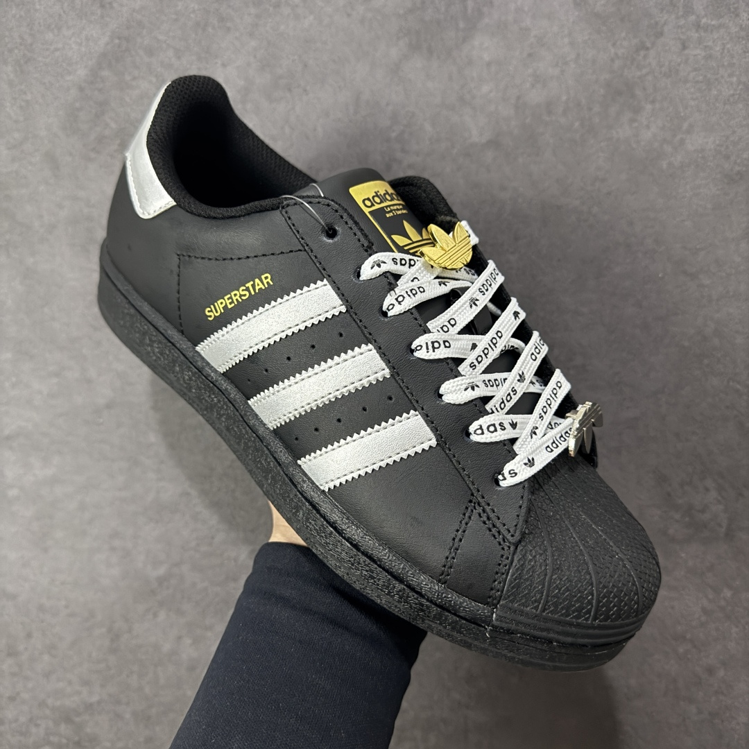 图片[3]-【正确版】Adidas Originals Superstar 2025全新版本 贝壳头官方同步 渠道正品订单 诠释市场最高工艺水平 贝壳头经典小白板鞋 专柜上架同步配色 全鞋进口头层皮料打造。区别市面普通真标版本，进出专柜无压力 货号：JI0079 尺码：35-44-选品中心