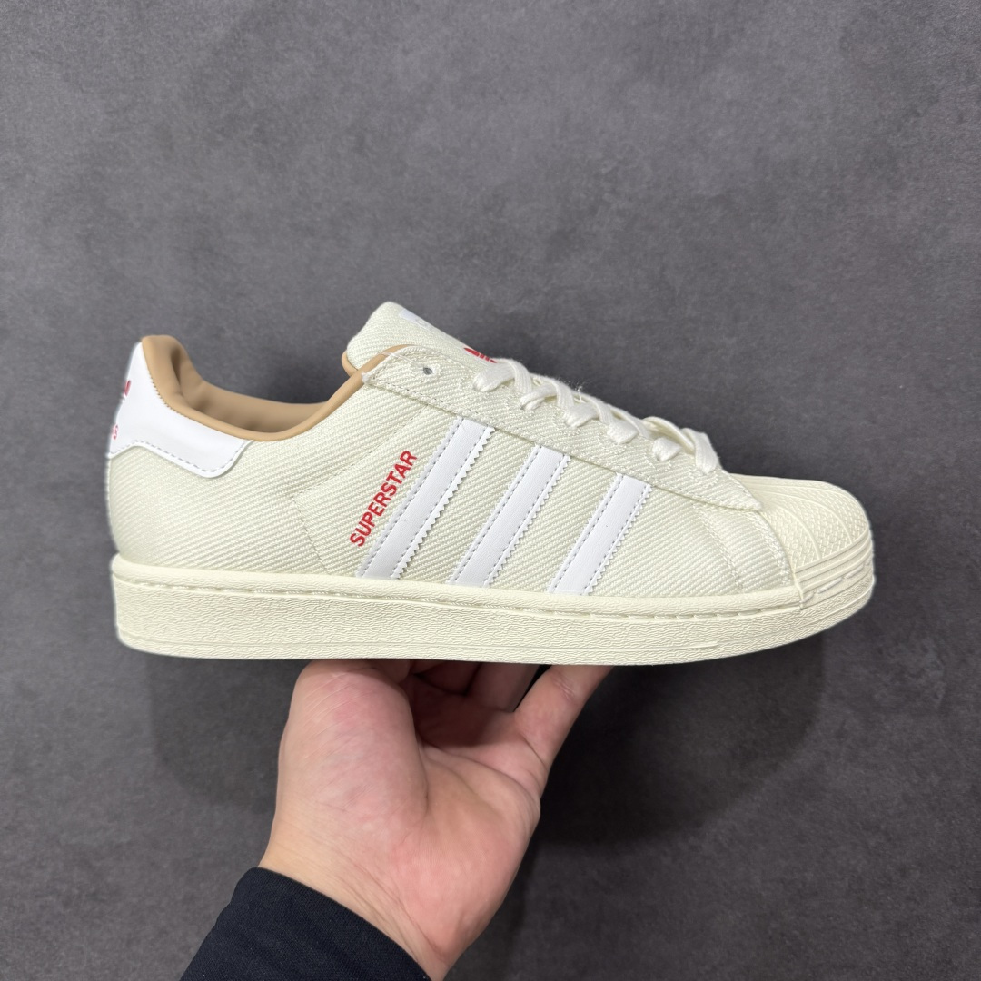 【正确版】Adidas Originals Superstar 2025全新版本 贝壳头官方同步 渠道正品订单 诠释市场最高工艺水平 贝壳头经典小白板鞋 专柜上架同步配色 全鞋进口头层皮料打造。区别市面普通真标版本,进出专柜无压力 货号:IF7905 尺码:35-44-选品中心