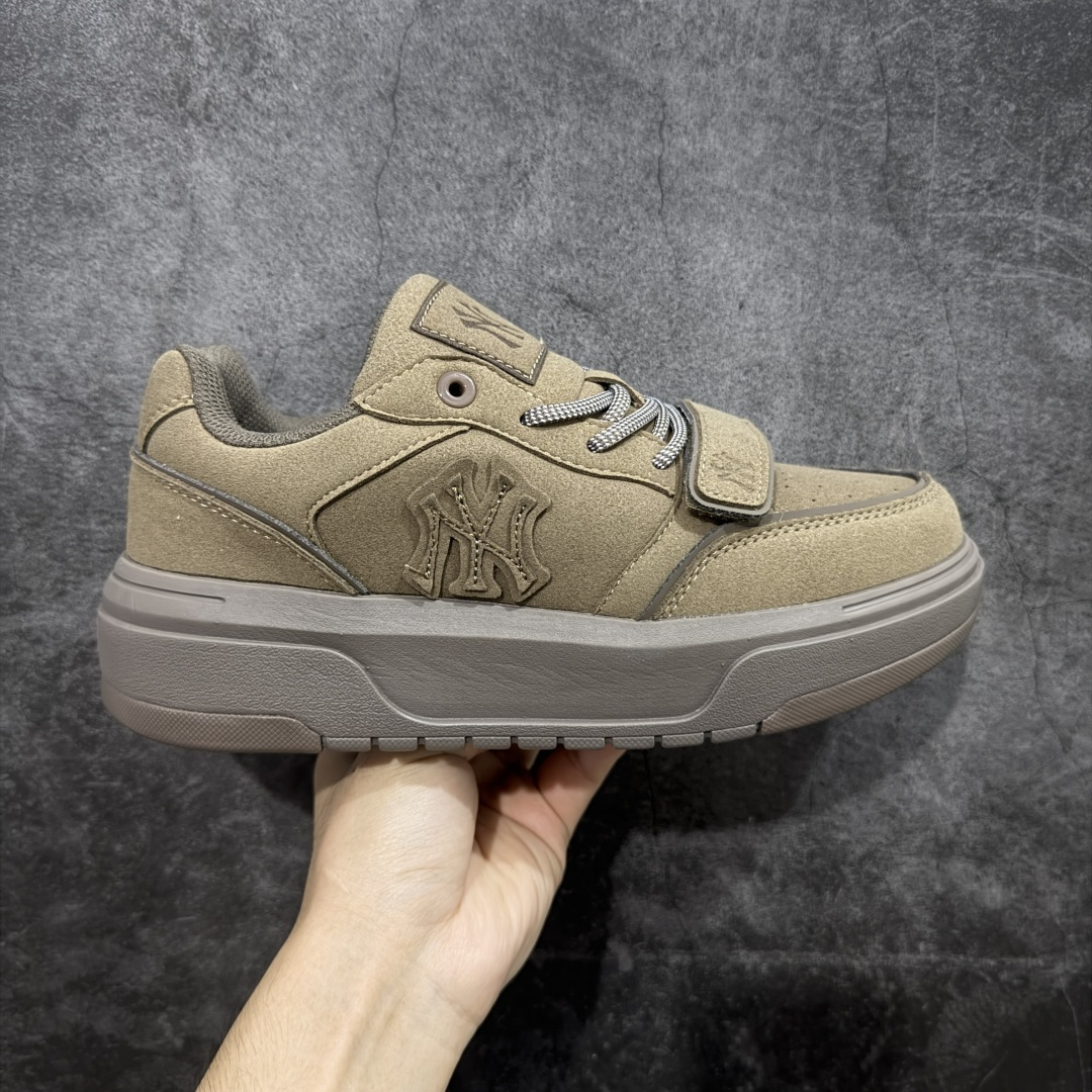 【公司级】韩国洋基队NY大标潮流老爹鞋 MLB小白鞋市面上唯一顶级纯原版本 原材料打造 原楦原档案数据开发版型 完美鞋头弧度/后套收口效果🆚市面文案版本‼️ 原厂立体填充鞋舌海绵 中底注胶孔原数据开发模具大底 原厂转印标 保证不掉字 内增高6cm 原厂1：1模具开发 原厂进口纳米材质 原厂 全套手提袋 原盒雷射防伪标包装 天猫订单品质 官网尺码 35-45-选品中心