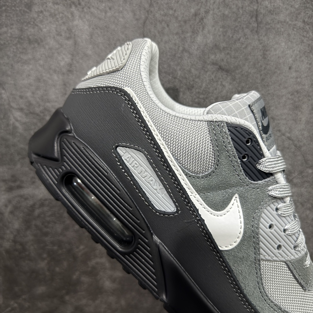 图片[7]-【顶级芯片版】Nike Air Max 90 舒适 复古 合成革减震防滑透气 低帮 休闲跑步鞋 黑灰白 HQ3817-001 鞋舌标可扫码 海外欧州过验版 原纸版原楦头 顶级90款问市 开发数月 原版开发 多道QC质检 鞋型完美复刻 原厂级别工艺 正确色卡 正确气垫蓝光 正确大底 独家私模 采用进口头层牛皮拼接 定位高端市场 行业标杆工艺 尺码：39 40 40.5 41 42 42.5 43 44 44.5 45 46-选品中心