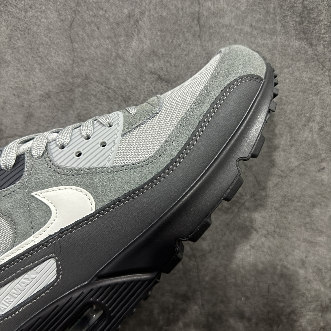 图片[6]-【顶级芯片版】Nike Air Max 90 舒适 复古 合成革减震防滑透气 低帮 休闲跑步鞋 黑灰白 HQ3817-001 鞋舌标可扫码 海外欧州过验版 原纸版原楦头 顶级90款问市 开发数月 原版开发 多道QC质检 鞋型完美复刻 原厂级别工艺 正确色卡 正确气垫蓝光 正确大底 独家私模 采用进口头层牛皮拼接 定位高端市场 行业标杆工艺 尺码：39 40 40.5 41 42 42.5 43 44 44.5 45 46-选品中心