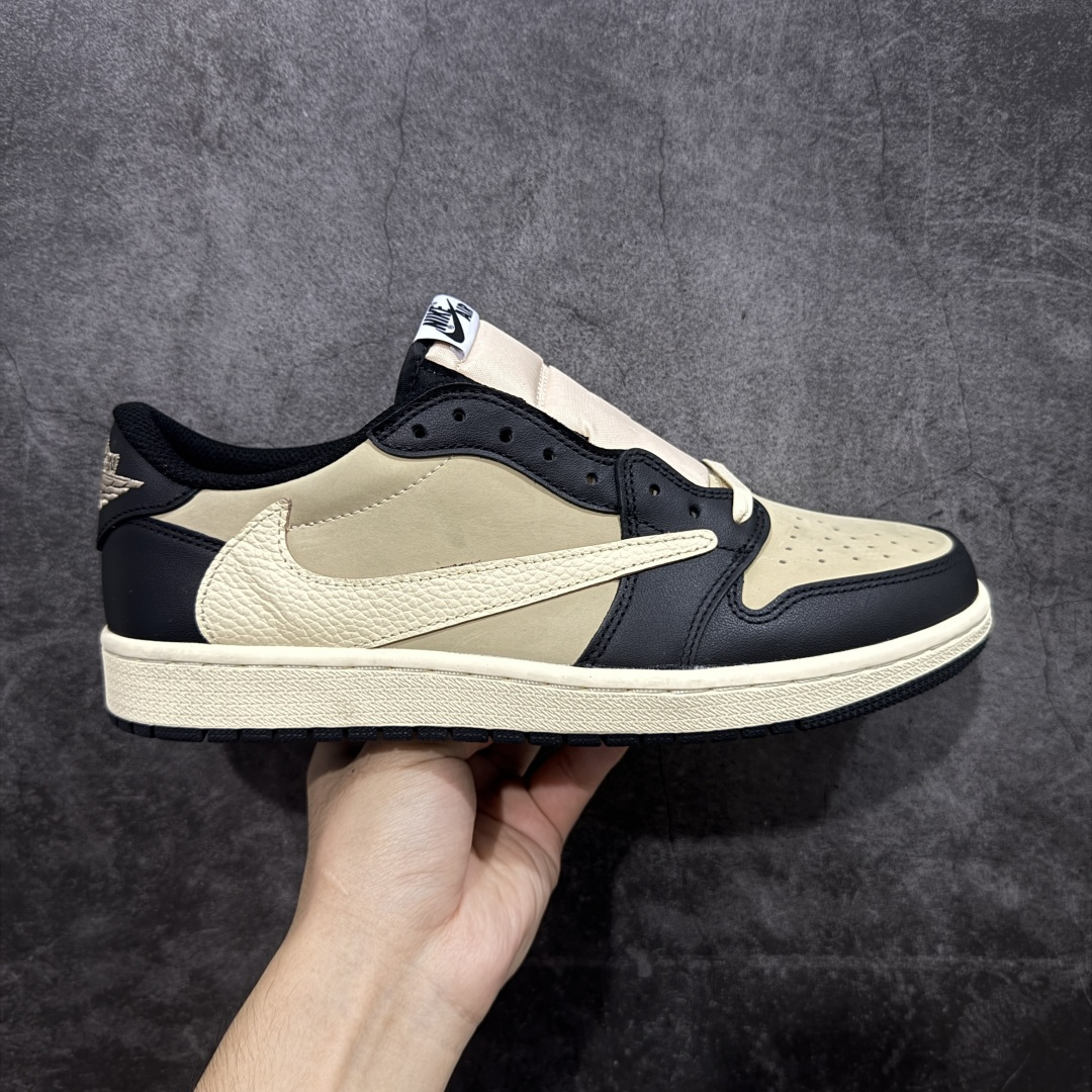 【KZ纯原】Travis Scott x Air Jordan AJ1 Low OG SP TS联名 倒钩低帮 DM7866-2011 原材料头层皮料 国内一线头部知名大厂出品 高端外贸零售专供品质 版型细节完美 原鞋原楦头纸板开发 原厂防尘纸 极致一眼正品既视感 尺码:36-47.5-选品中心