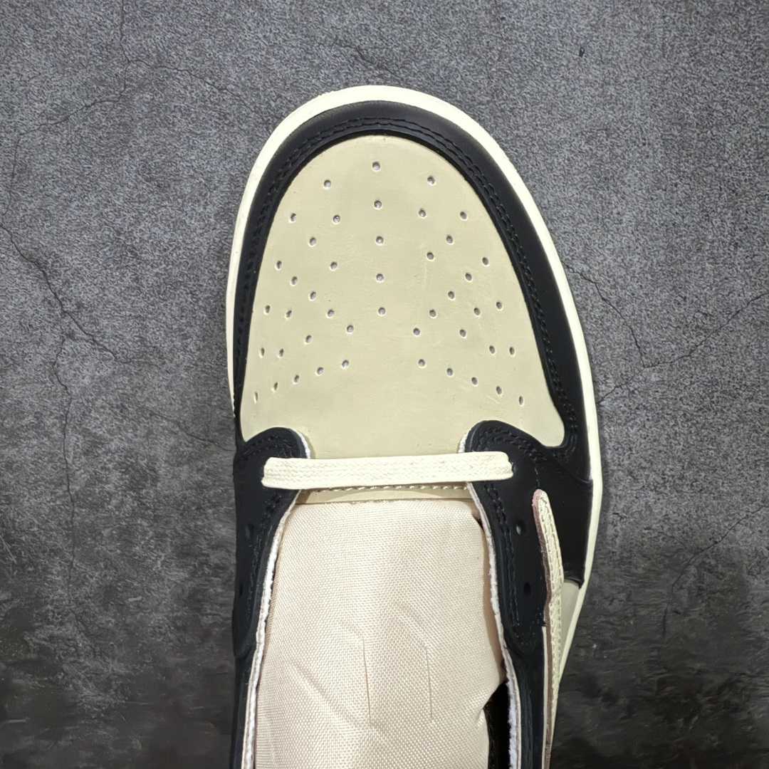 图片[5]-【KZ纯原】Travis Scott x Air Jordan AJ1 Low OG SP TS联名 倒钩低帮 DM7866-2011 原材料头层皮料 国内一线头部知名大厂出品 高端外贸零售专供品质 版型细节完美 原鞋原楦头纸板开发 原厂防尘纸 极致一眼正品既视感 尺码：36-47.5-选品中心