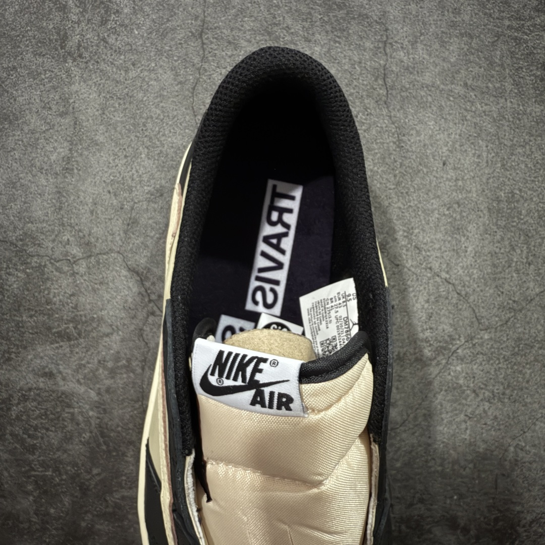 图片[8]-【KZ纯原】Travis Scott x Air Jordan AJ1 Low OG SP TS联名 倒钩低帮 DM7866-2011 原材料头层皮料 国内一线头部知名大厂出品 高端外贸零售专供品质 版型细节完美 原鞋原楦头纸板开发 原厂防尘纸 极致一眼正品既视感 尺码：36-47.5-选品中心