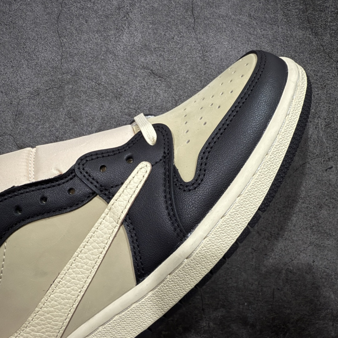 图片[6]-【KZ纯原】Travis Scott x Air Jordan AJ1 Low OG SP TS联名 倒钩低帮 DM7866-2011 原材料头层皮料 国内一线头部知名大厂出品 高端外贸零售专供品质 版型细节完美 原鞋原楦头纸板开发 原厂防尘纸 极致一眼正品既视感 尺码：36-47.5-选品中心