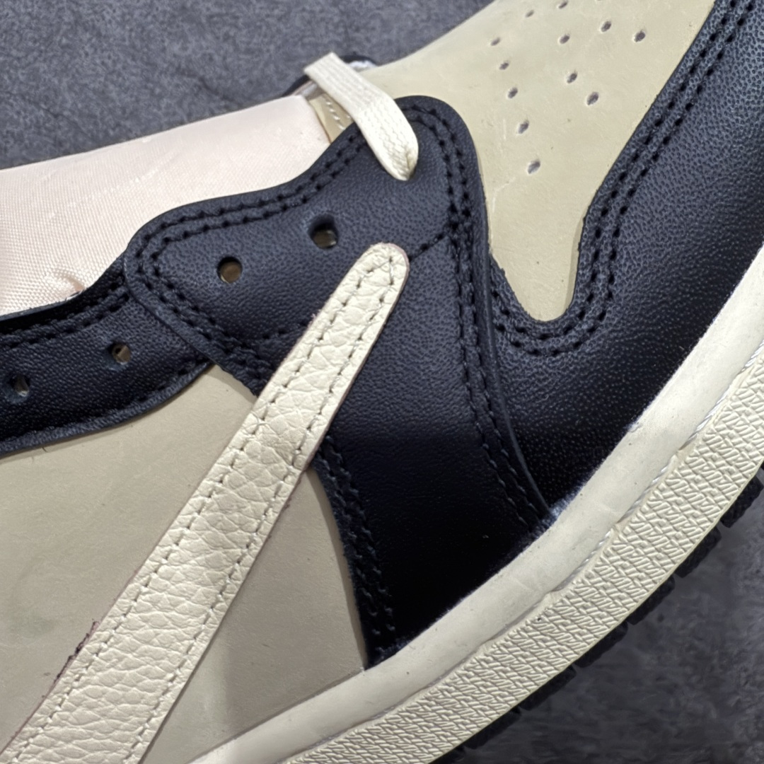 图片[4]-【KZ纯原】Travis Scott x Air Jordan AJ1 Low OG SP TS联名 倒钩低帮 DM7866-2011 原材料头层皮料 国内一线头部知名大厂出品 高端外贸零售专供品质 版型细节完美 原鞋原楦头纸板开发 原厂防尘纸 极致一眼正品既视感 尺码：36-47.5-选品中心