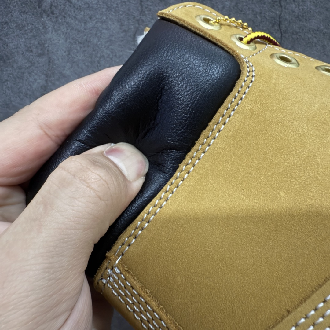 图片[3]-【加绒版】添柏岚 Timberland 踢不烂/经典款黄色高帮 加绒加毛款 渠道代工厂生产 用料扎实 原单正品工艺解析 进口防水磨砂牛皮 紫光Logo防伪标识 精准电脑车线 四线并齐工艺 橡胶防滑大底耐造耐磨 全真牛皮领口/内里/鞋垫 配备抗疲劳减震蜂窝鞋垫 舒适性极高 平常生活实用性极高 经典简单易搭配 刮风下雨打雷防电防水抗寒保温必备 全套装柜包装配件 尺码： 35 36 37 37.5 38 38.5 39 39.5 40 41 41.5 42 43 43.5 44 44.5 45 正品官网一致尺码-选品中心