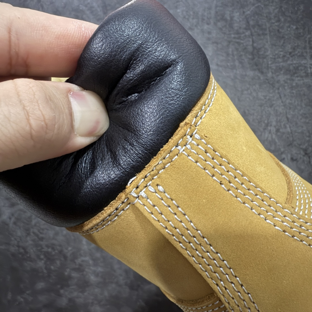 图片[2]-【加绒版】添柏岚 Timberland 踢不烂/经典款黄色高帮 加绒加毛款 渠道代工厂生产 用料扎实 原单正品工艺解析 进口防水磨砂牛皮 紫光Logo防伪标识 精准电脑车线 四线并齐工艺 橡胶防滑大底耐造耐磨 全真牛皮领口/内里/鞋垫 配备抗疲劳减震蜂窝鞋垫 舒适性极高 平常生活实用性极高 经典简单易搭配 刮风下雨打雷防电防水抗寒保温必备 全套装柜包装配件 尺码： 35 36 37 37.5 38 38.5 39 39.5 40 41 41.5 42 43 43.5 44 44.5 45 正品官网一致尺码-选品中心