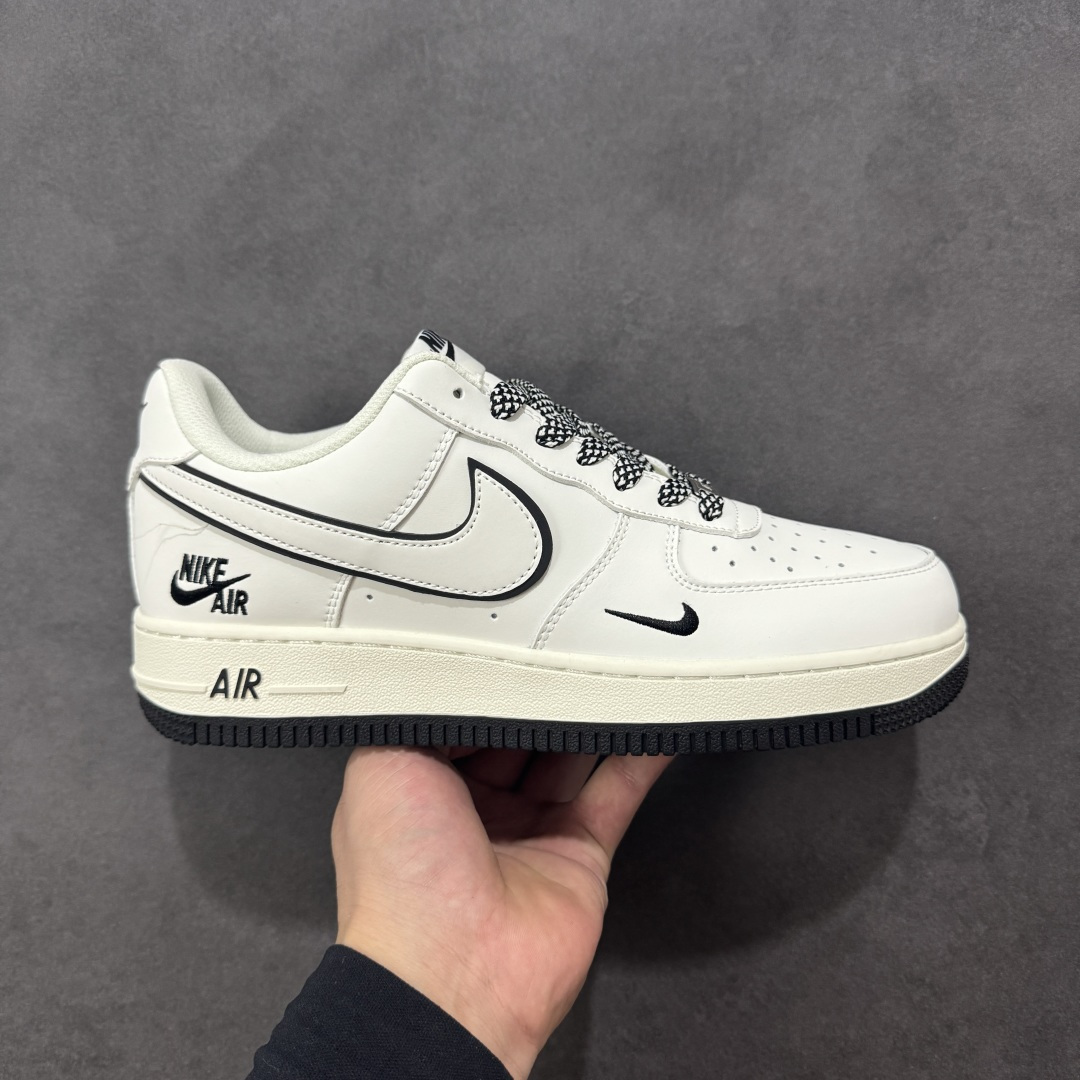 【定制版】Nike Air Force 1\’07 Low 米白黑 空军一号低帮休闲板鞋 #原楦头原纸板 原装鞋盒 定制五金配件 内置全掌气垫 原厂鞋底 货号:CS5288-036 尺码:36 36.5 37.5 38 38.5 39 40 40.5 41 42 42.5 43 44 44.5 45-选品中心