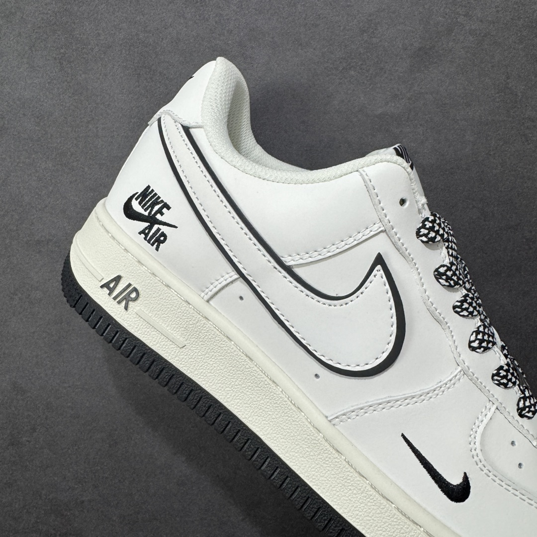 图片[6]-【定制版】Nike Air Force 1\’07 Low 米白黑 空军一号低帮休闲板鞋  #原楦头原纸板 原装鞋盒 定制五金配件 内置全掌气垫 原厂鞋底 货号：CS5288-036  尺码：36 36.5 37.5 38 38.5 39 40 40.5 41 42 42.5 43 44 44.5 45-选品中心