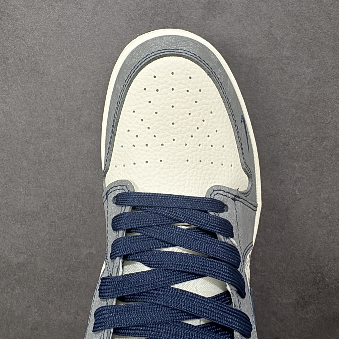 图片[8]-【定制版】高端定制Air Jordan 1 Low AJ1 乔1 “巴黎世家联名—灰红蓝猪八”高端定制 低帮复古篮球鞋 #定制鞋盒 大厂纯原品质出货 超高清洁度 皮料切割干净无任何毛边 细节完美 货号：QD1988-008 尺码：36 36.5 37.5 38 38.5 39 40 40.5 41 42 42.5 43 44 44.5 45 编码：HXSB330340-选品中心