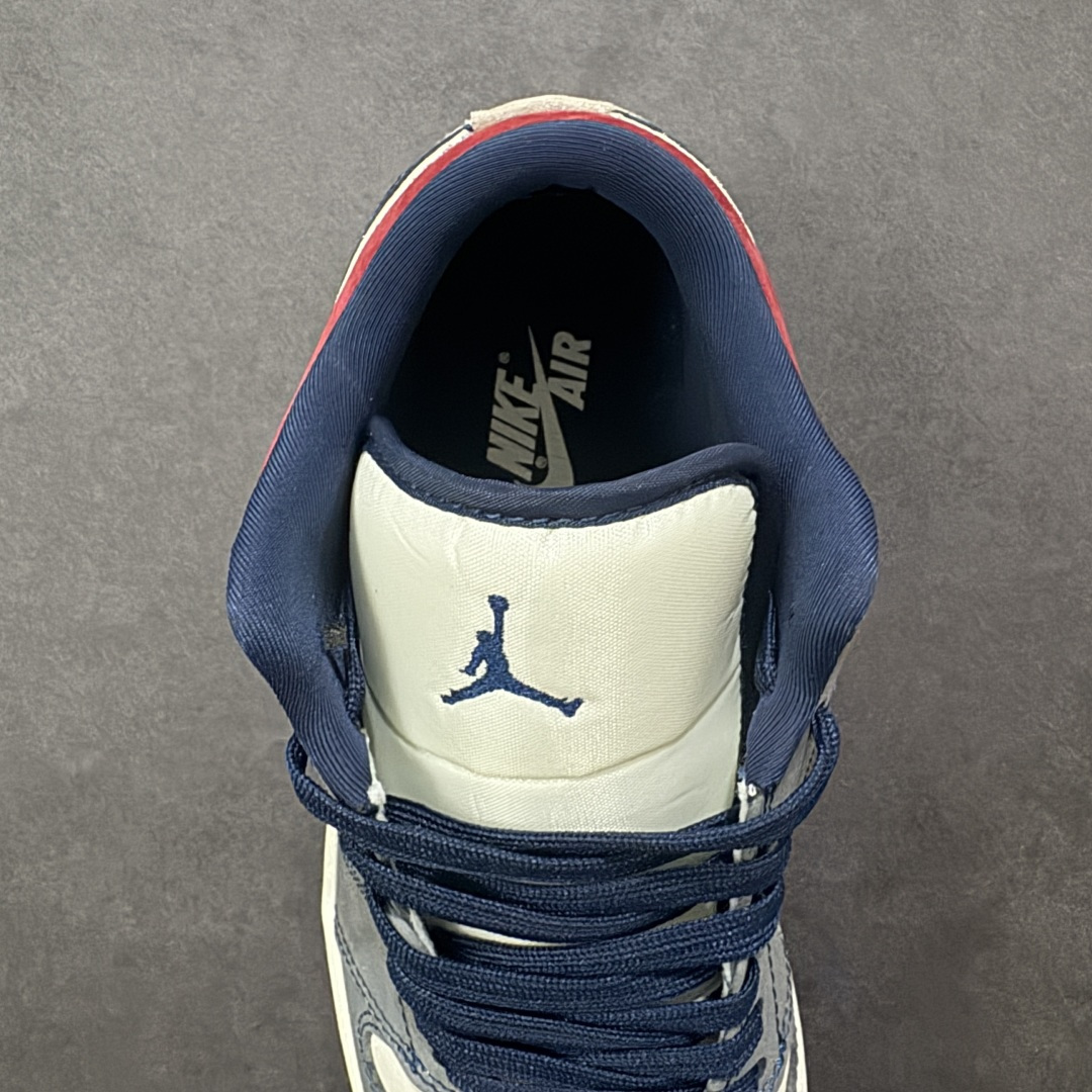 图片[7]-【定制版】高端定制Air Jordan 1 Low AJ1 乔1 “巴黎世家联名—灰红蓝猪八”高端定制 低帮复古篮球鞋 #定制鞋盒 大厂纯原品质出货 超高清洁度 皮料切割干净无任何毛边 细节完美 货号：QD1988-008 尺码：36 36.5 37.5 38 38.5 39 40 40.5 41 42 42.5 43 44 44.5 45 编码：HXSB330340-选品中心