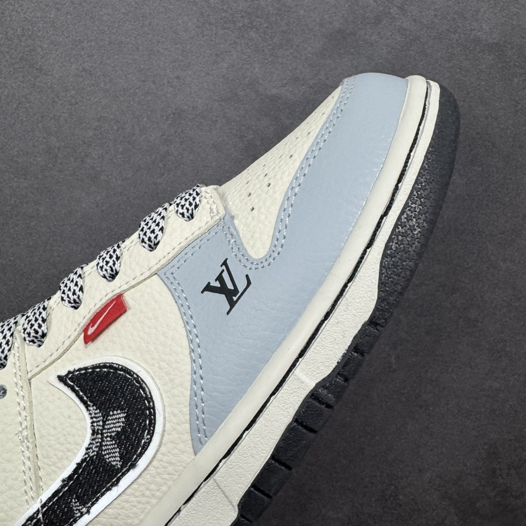 图片[5]-【定制版】Nike SB Dunk Low“ LV联名——米黑牛仔” 周年高端定制 低帮休闲板鞋 定制鞋盒 大厂纯原品质出货 超高清洁度 皮料切割干净无任何毛边 细节完美 货号：DN3168-002 尺码：36 36.5 37.5 38 38.5 39 40 40.5 41 42 42.5 43 44 44.5 45 编码：HXSB330340-选品中心