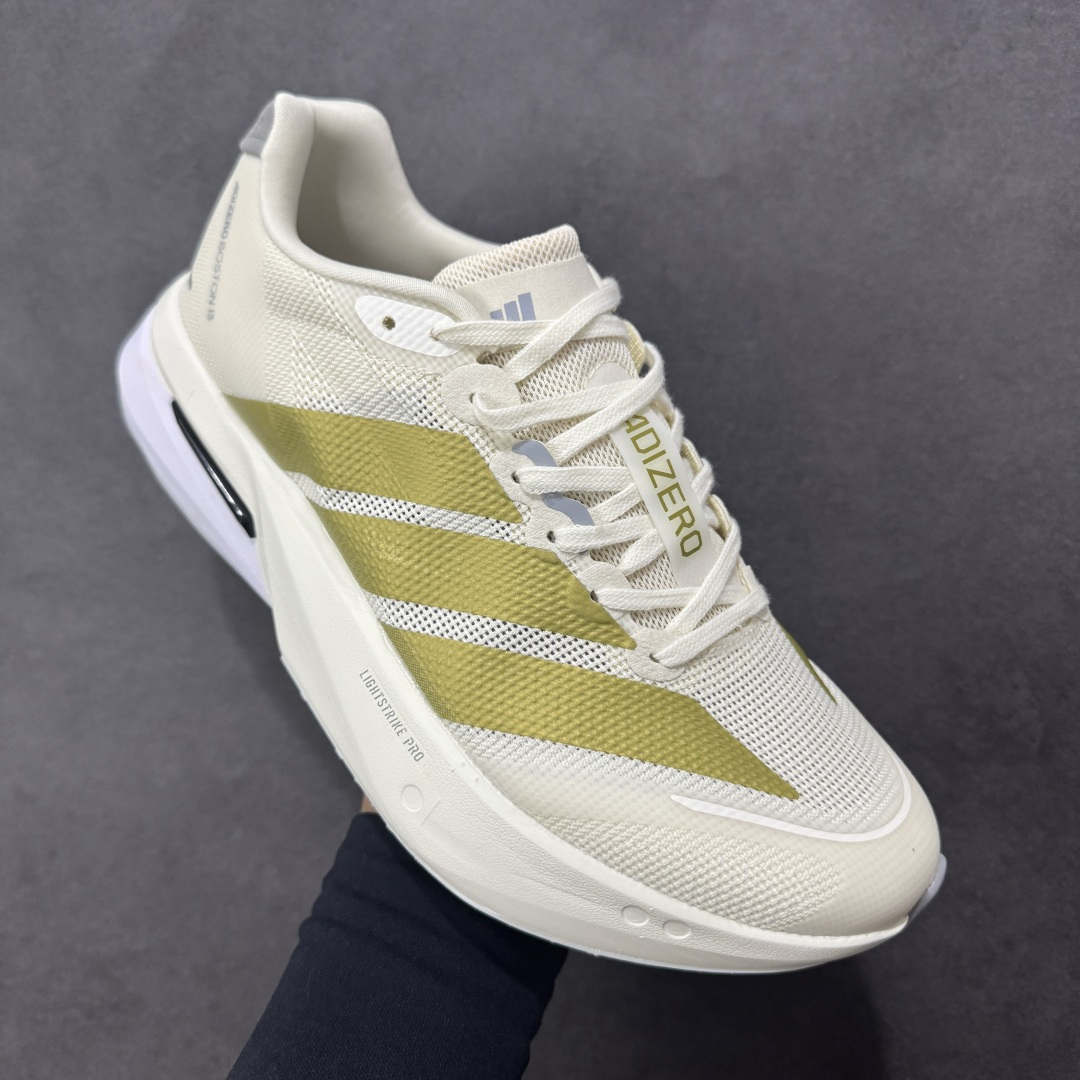 图片[3]-【真碳版本】Ad Adizero Boston 13 M阿迪马拉松系列超轻防滑训练跑步运动鞋 JS4947 市场目前独家使用真碳柱 组合底版本 区别市场涂漆假碳一体大底货 这双跑鞋在保留了前一代的核心科技的基础上，做了一些调整和优化，让跑鞋的脚感更加柔软、回弹和舒适。同时，它也回归了 BOSTON 系列原本的精神，提供了一双适合各种训练和速度的性能跑鞋。 尺码：36 36.5 37 38 38.5 39 40 40.5 41 42 42.5 43 44 44.5 45-选品中心