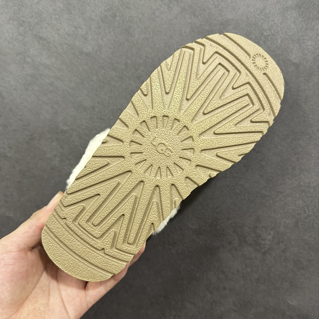 图片[9]-【X1纯原】全网热卖款最齐UGG130个配色市面顶级版本 UGG阿尔派半拖3CM中厚底女款小红书爆款8260 广州外贸大厂生产鞋头到鞋垫真羊皮毛一体独立外盒包装芯片带防水工艺区别市面任何版本 3cm厚底独立原版开发大底羊绒鞋垫冬季保暖外出家居都是很适合的选择进年uug推出款式系列局部偏向年轻消费者喜好也走到时尚潮流穿搭的前沿鞋身材质防泼水涂层翻毛皮鞋面17毫米UGGPURE™植入式羊毛内底轻便防滑舒适橡胶外底带有品牌LOGO商标带全套包装 尺码：353637383940-选品中心