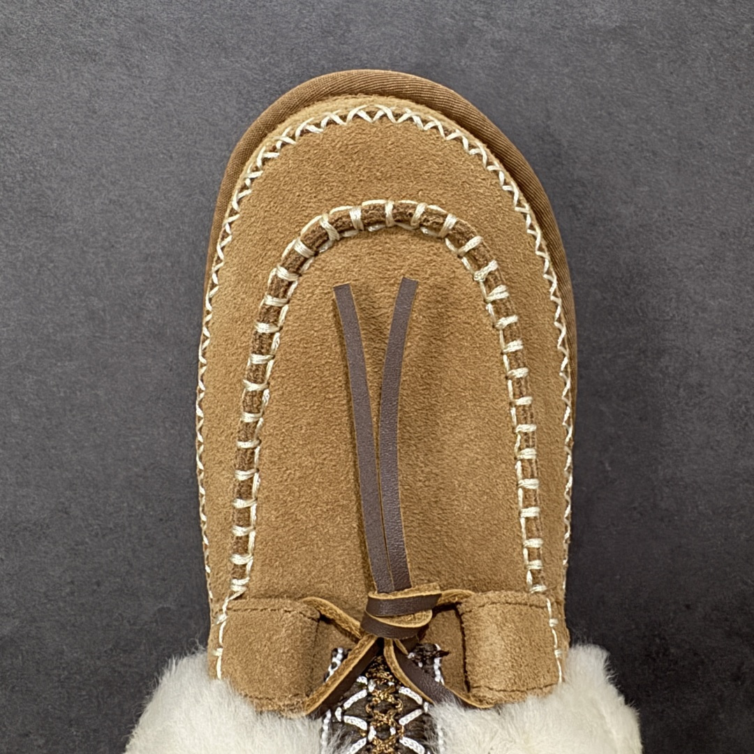 图片[8]-【X1纯原】全网热卖款最齐UGG130个配色市面顶级版本 UGG阿尔派半拖3CM中厚底女款小红书爆款8260 广州外贸大厂生产鞋头到鞋垫真羊皮毛一体独立外盒包装芯片带防水工艺区别市面任何版本 3cm厚底独立原版开发大底羊绒鞋垫冬季保暖外出家居都是很适合的选择进年uug推出款式系列局部偏向年轻消费者喜好也走到时尚潮流穿搭的前沿鞋身材质防泼水涂层翻毛皮鞋面17毫米UGGPURE™植入式羊毛内底轻便防滑舒适橡胶外底带有品牌LOGO商标带全套包装 尺码：353637383940-选品中心