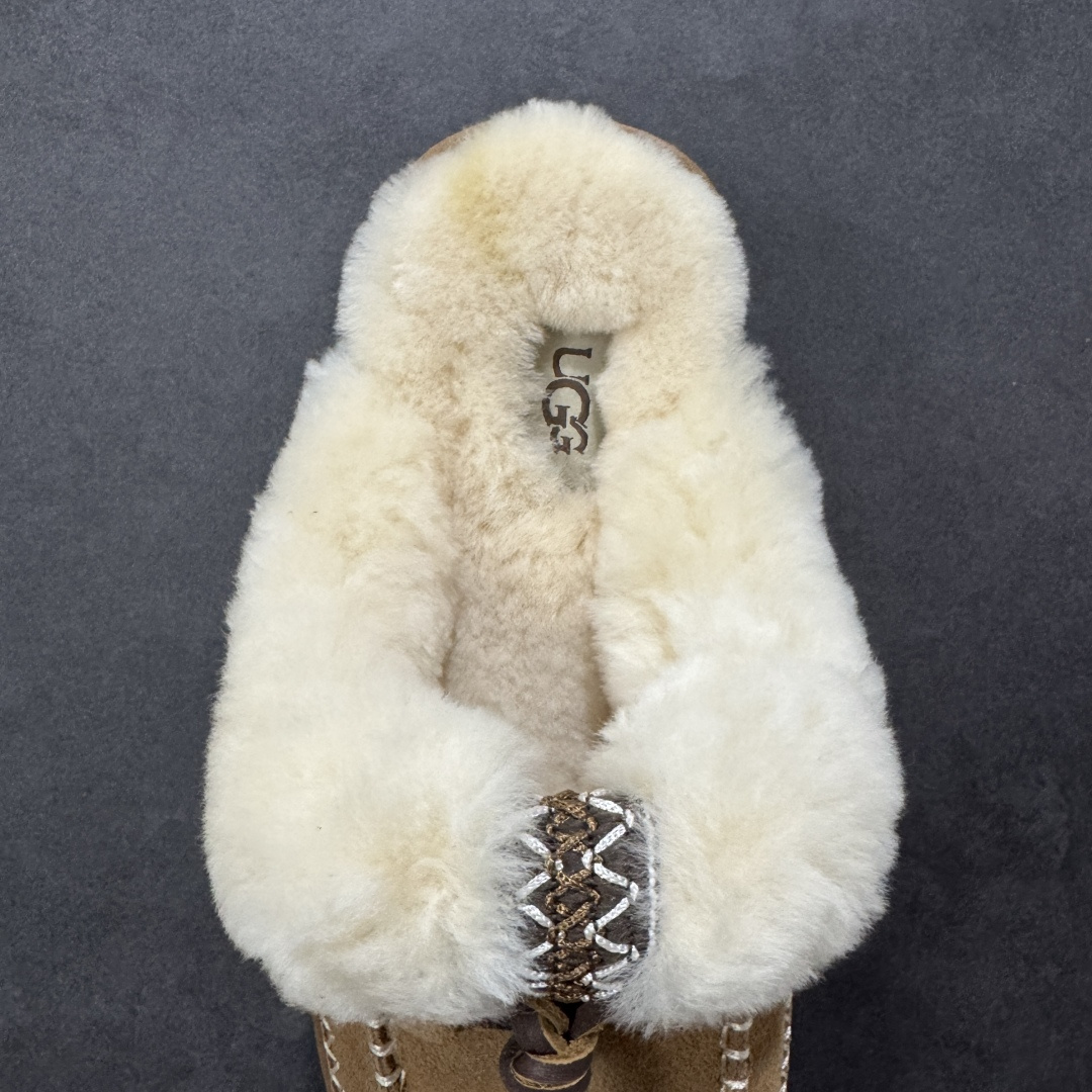 图片[7]-【X1纯原】全网热卖款最齐UGG130个配色市面顶级版本 UGG阿尔派半拖3CM中厚底女款小红书爆款8260 广州外贸大厂生产鞋头到鞋垫真羊皮毛一体独立外盒包装芯片带防水工艺区别市面任何版本 3cm厚底独立原版开发大底羊绒鞋垫冬季保暖外出家居都是很适合的选择进年uug推出款式系列局部偏向年轻消费者喜好也走到时尚潮流穿搭的前沿鞋身材质防泼水涂层翻毛皮鞋面17毫米UGGPURE™植入式羊毛内底轻便防滑舒适橡胶外底带有品牌LOGO商标带全套包装 尺码：353637383940-选品中心