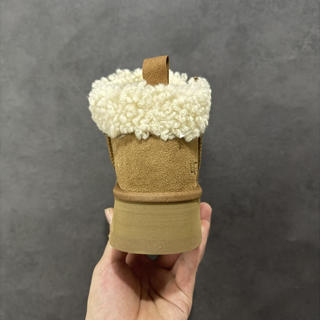 图片[4]-【X1纯原】全网最齐ugg130个配色市面顶级版本 UGG芙卡拉3cm厚底雪地靴女款3954 广州外贸大厂生产鞋头到鞋垫真羊皮毛一体独立外盒包装芯片带防水工艺区别市面任何版本 独立原版开发大底羊绒鞋垫冬季保暖外出家居都是很适合的选择近年uug推出款式系列局部偏向年轻消费者喜好也走到时尚潮流穿搭的前沿鞋身材质防泼水涂层翻毛皮鞋面17毫米UGGPURE™植入式羊毛内底轻便防滑舒适橡胶外底带有品牌LOGO商标带全套包装 尺码：353637383940-选品中心