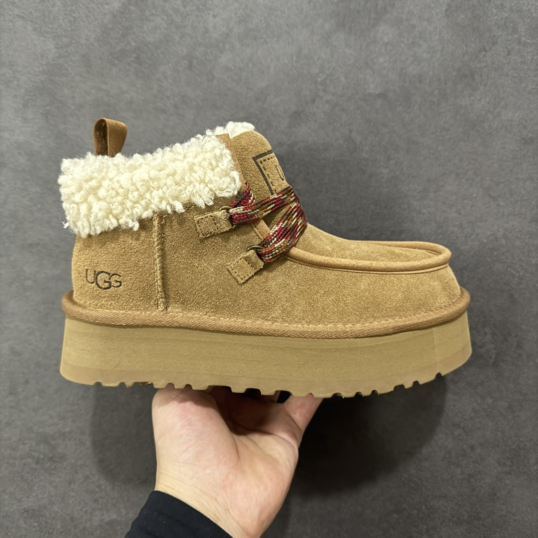 【X1纯原】全网最齐ugg130个配色市面顶级版本 UGG芙卡拉3cm厚底雪地靴女款3954 广州外贸大厂生产鞋头到鞋垫真羊皮毛一体独立外盒包装芯片带防水工艺区别市面任何版本 独立原版开发大底羊绒鞋垫冬季保暖外出家居都是很适合的选择近年uug推出款式系列局部偏向年轻消费者喜好也走到时尚潮流穿搭的前沿鞋身材质防泼水涂层翻毛皮鞋面17毫米UGGPURE™植入式羊毛内底轻便防滑舒适橡胶外底带有品牌LOGO商标带全套包装 尺码：353637383940-选品中心