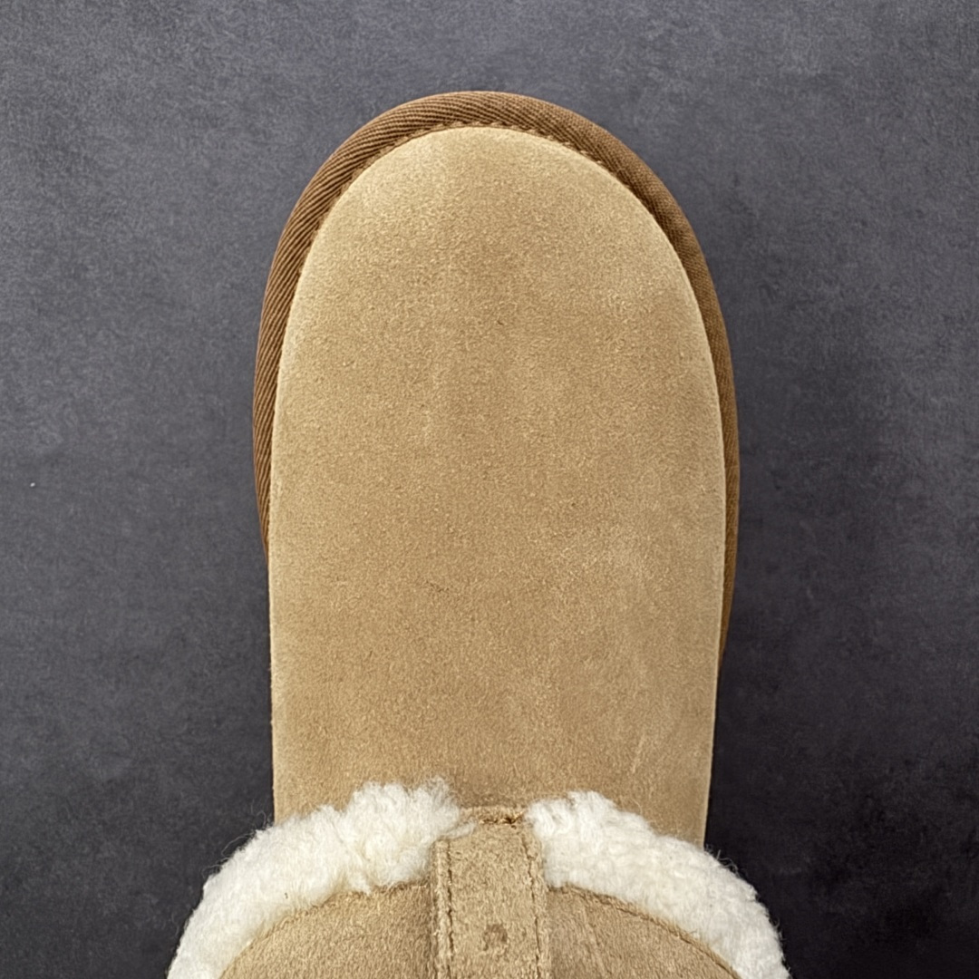 图片[8]-【X1纯原】全网热卖款最齐UGG130个配色市面顶级版本 UGG圆头搭扣3.5cm厚底雪地靴女款4041 广州外贸大厂生产鞋头到鞋垫真羊皮毛一体独立外盒包装芯片带防水工艺区别市面任何版本 独立原版开发大底羊绒鞋垫冬季保暖外出家居都是很适合的选择近年uug推出款式系列局部偏向年轻消费者喜好也走到时尚潮流穿搭的前沿鞋身材质防泼水涂层翻毛皮鞋面17毫米UGGPURE™植入式羊毛内底轻便防滑舒适橡胶外底带有品牌LOGO商标带全套包装 尺码：353637383940-选品中心