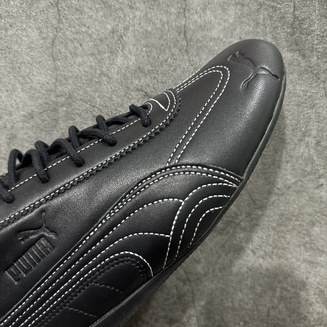 图片[6]-【纯原Z版】Noafterno x PUMA彪马 speedcat 赛车鞋黑色联名 真拼接鞋面 杜绝杀猪版本 原装档案原数据纸版楦型 采用原厂固色翻毛皮鞋面材质 正确二次成型 货号：404267-01 尺码：35 36 36.5 37.5 38 38.5 39 40 40.5 41 42 42.5 43 44 44.5 45-选品中心