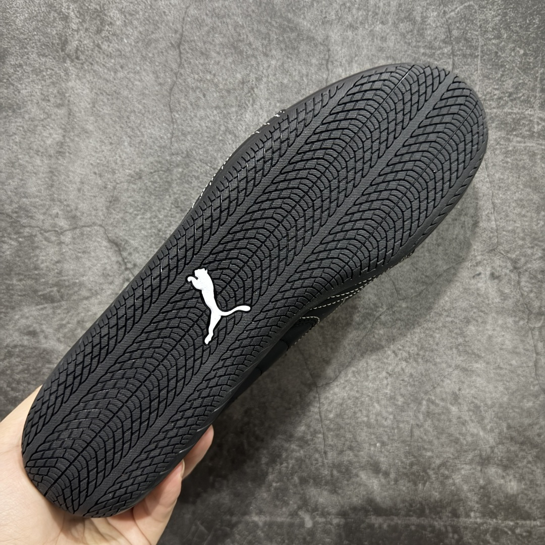 图片[9]-【纯原Z版】Noafterno x PUMA彪马 speedcat 赛车鞋黑色联名 真拼接鞋面 杜绝杀猪版本 原装档案原数据纸版楦型 采用原厂固色翻毛皮鞋面材质 正确二次成型 货号：404267-01 尺码：35 36 36.5 37.5 38 38.5 39 40 40.5 41 42 42.5 43 44 44.5 45-选品中心