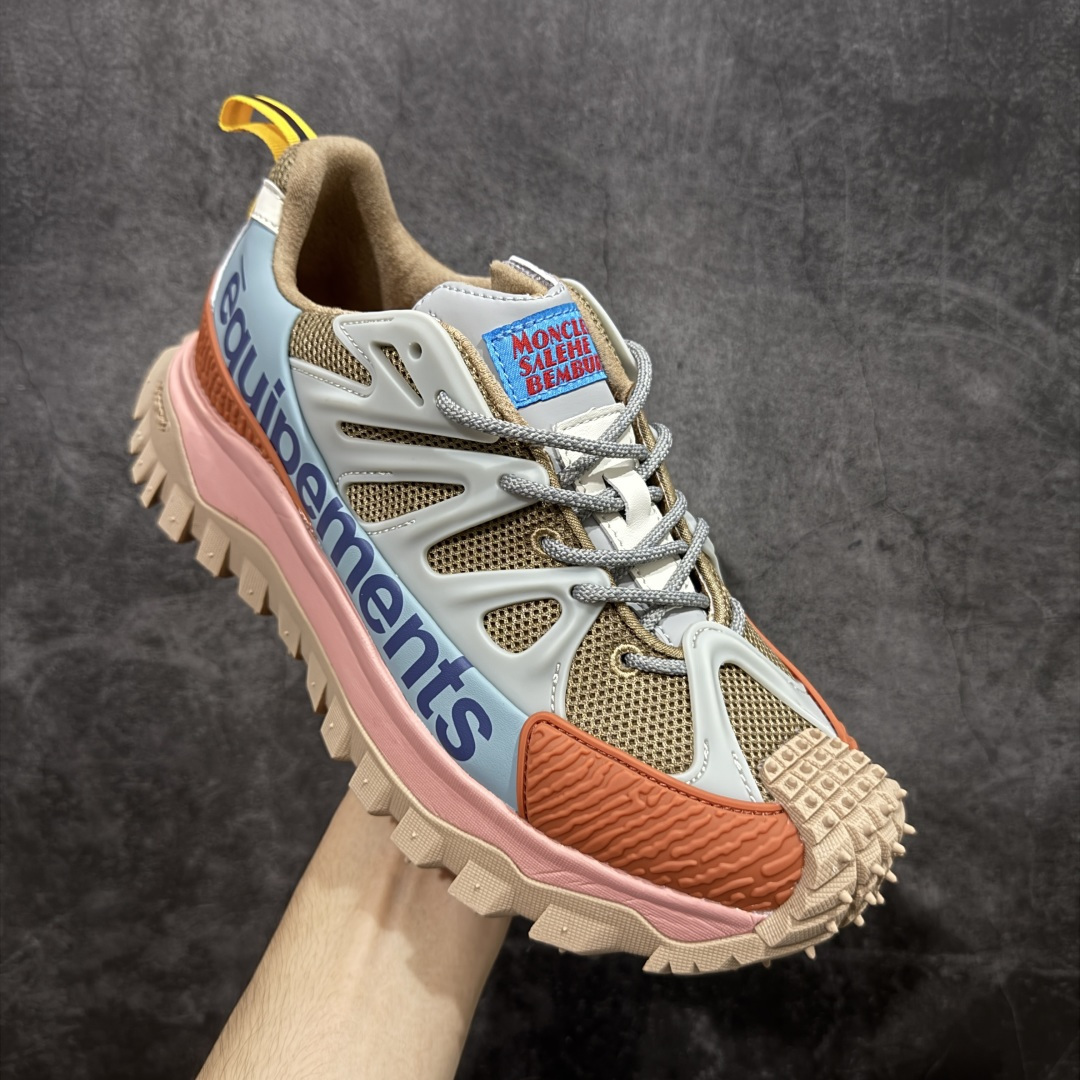 图片[3]-【GX版】Moncler Trailgrip Gore-Tex 蒙口/盟可睐 越野旅行系列低帮厚底轻量户外登山运动鞋 盟可睐MONCLER TRAILGRIP 鞋履新季系列 前卫设计碰撞实用科技 轻盈面料无惧炎热夏季 Trailgrip运动鞋作为盟可睐Moncler的秋冬新作横空出世 融蕴品牌山地基因 运用科技前沿技术 征服野外复杂地形 醒目的胎纹设计搭配弧形橡胶鞋头 确保经久耐穿 为山野探险与都市畅游提供高效防护 Trailgrip 2023春夏系列将在既有的实用性基础之上 推出全新配色 并采用更轻材质 尺码：36-46-选品中心